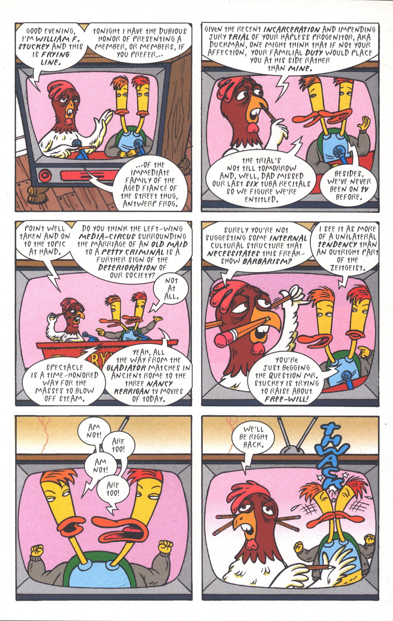 Read online Duckman : The Mob Frog Saga comic -  Issue #2 - 19