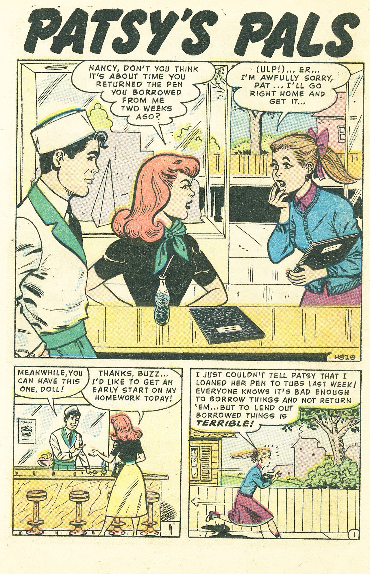 Read online Patsy and Hedy comic -  Issue #42 - 16
