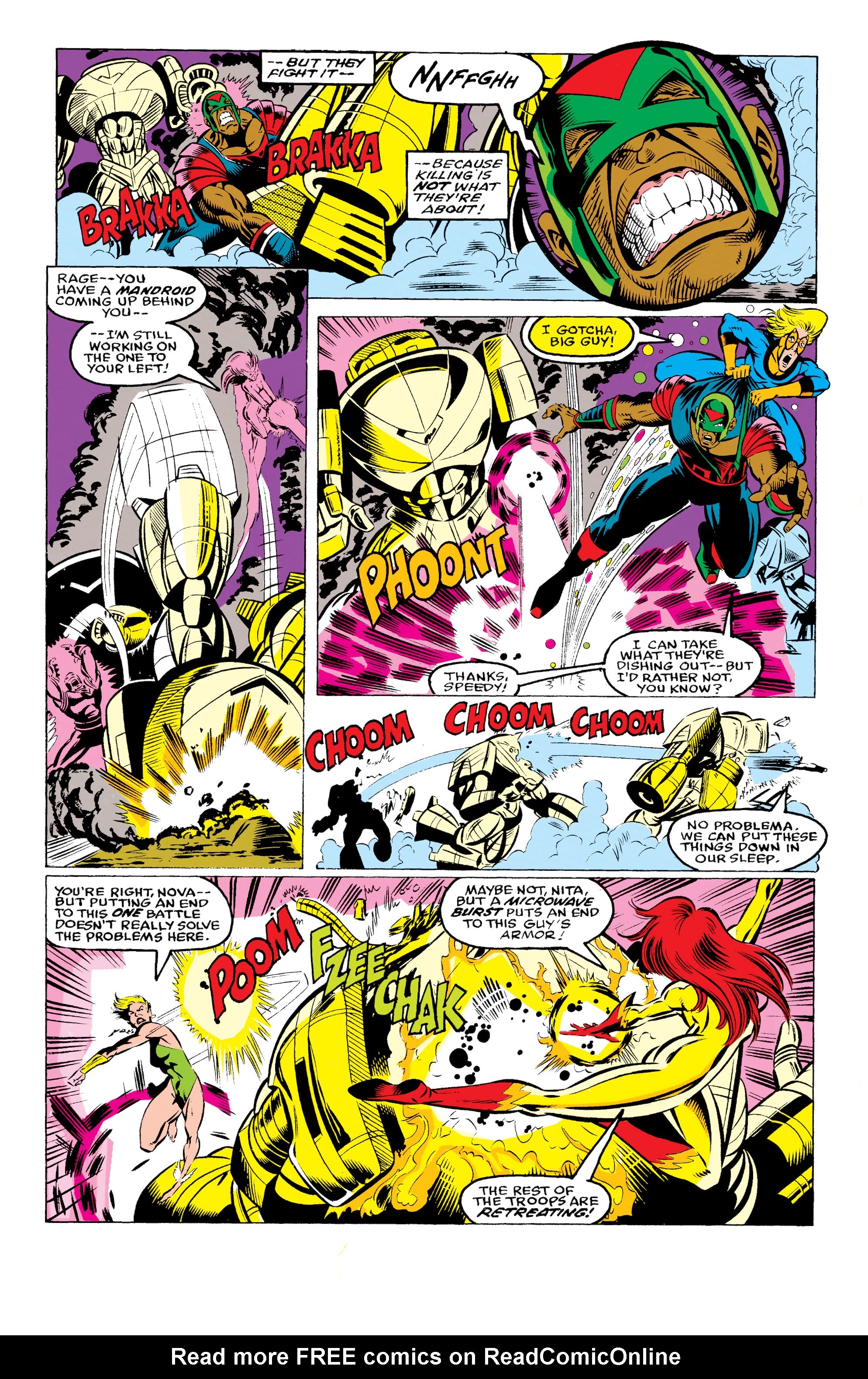 Read online The New Warriors comic -  Issue #29 - 6
