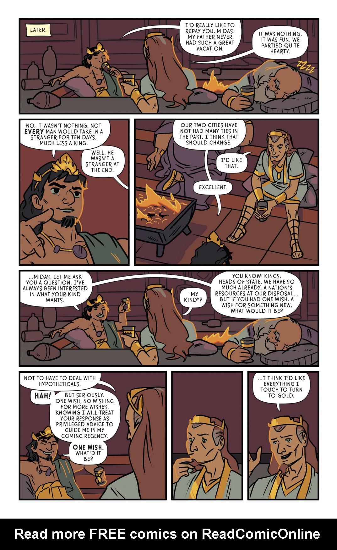 Read online The Midas Flesh comic -  Issue #1 - 23