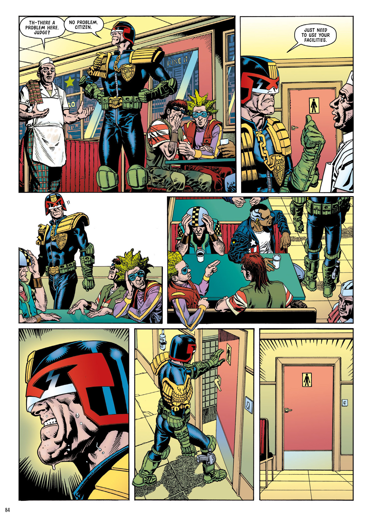 Read online Judge Dredd: The Complete Case Files comic -  Issue # TPB 32 (Part 1) - 86