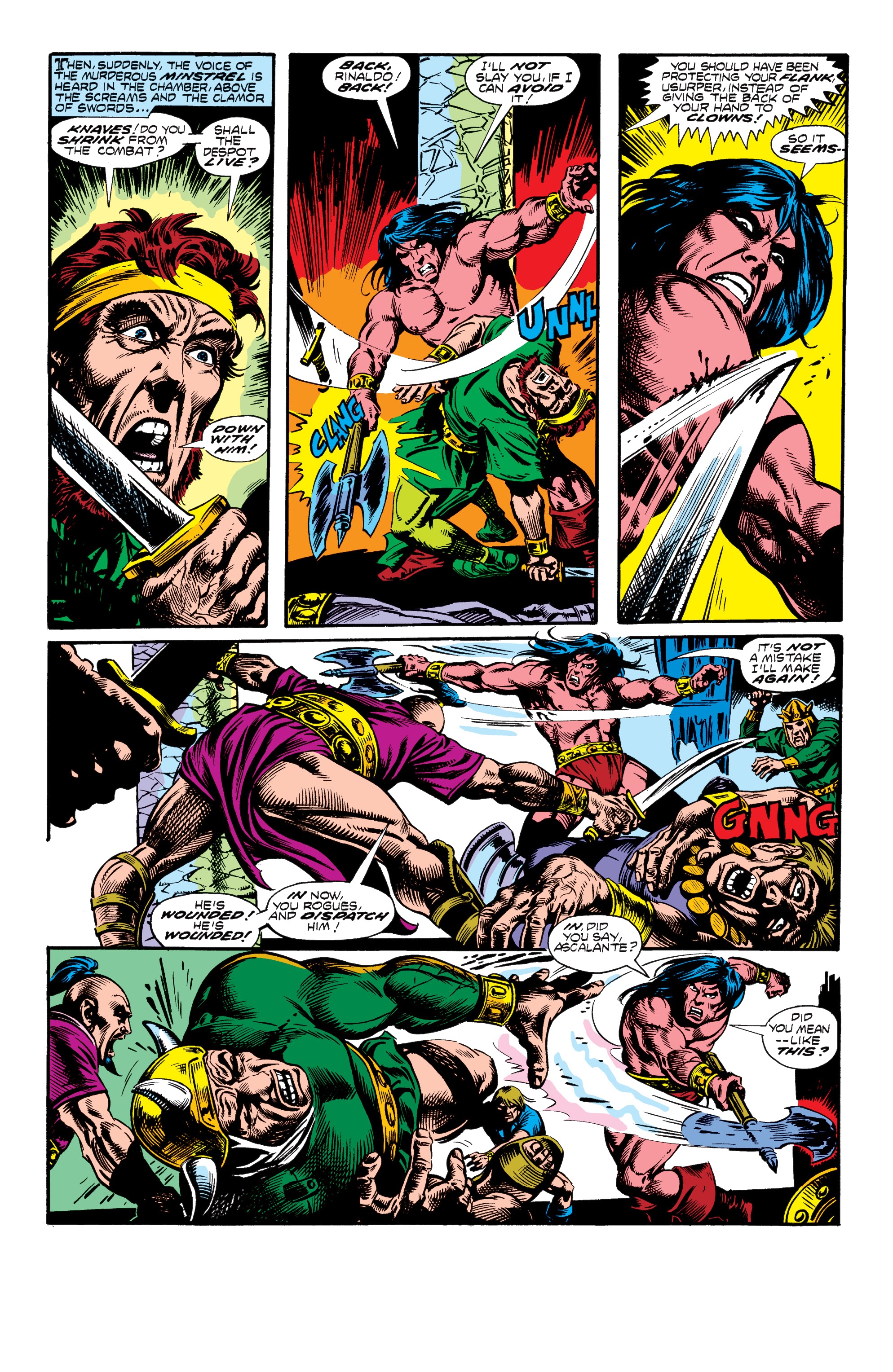Read online Conan the Barbarian Epic Collection: The Original Marvel Years - Of Once and Future Kings comic -  Issue # TPB (Part 3) - 48