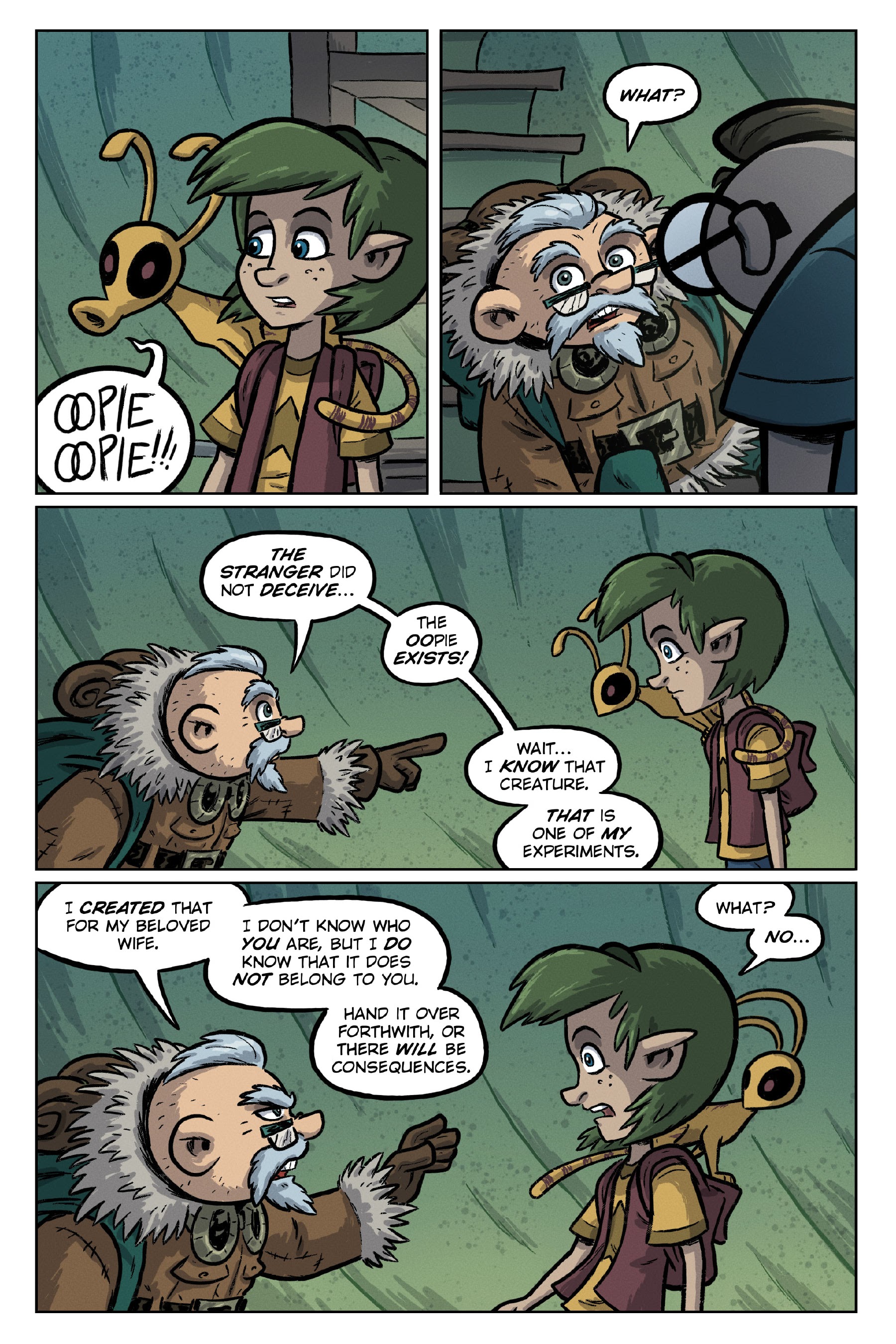 Read online Oddly Normal (2014) comic -  Issue #18 - 16