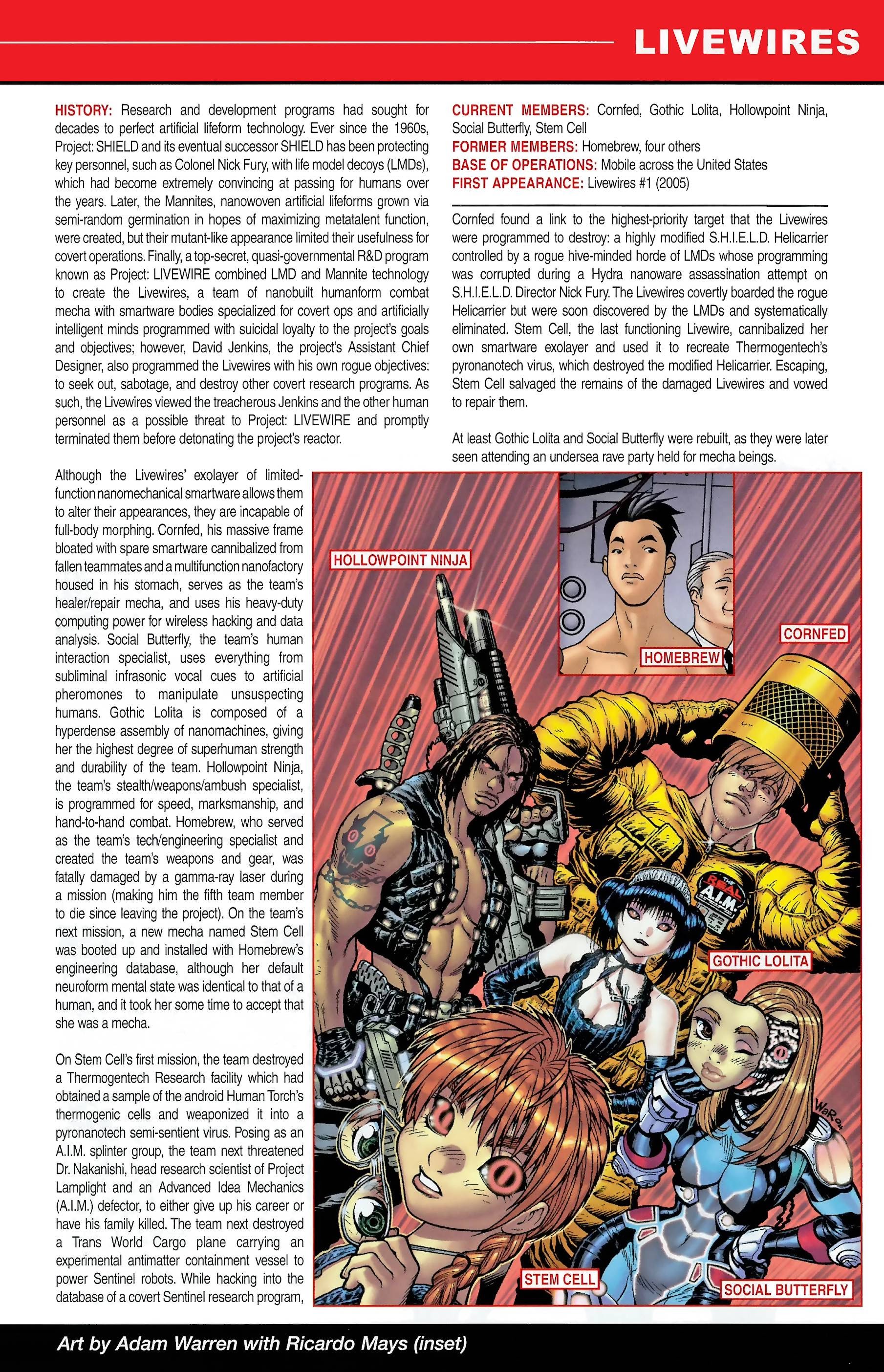 Read online Official Handbook of the Marvel Universe A to Z comic -  Issue # TPB 6 (Part 2) - 65