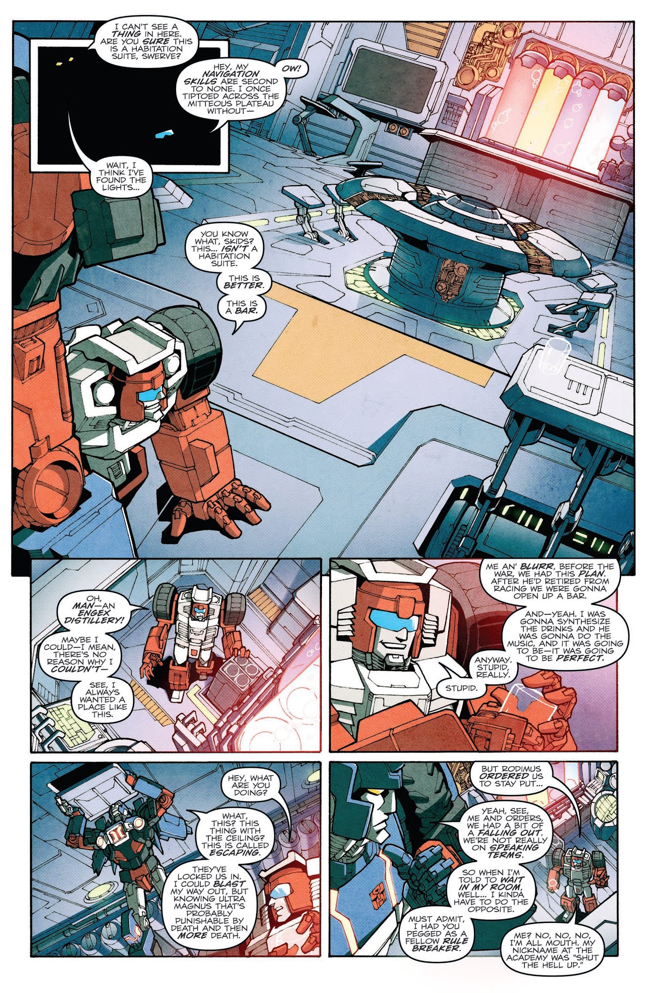 Read online Transformers: The IDW Collection Phase Two comic -  Issue # TPB 1 (Part 1) - 85