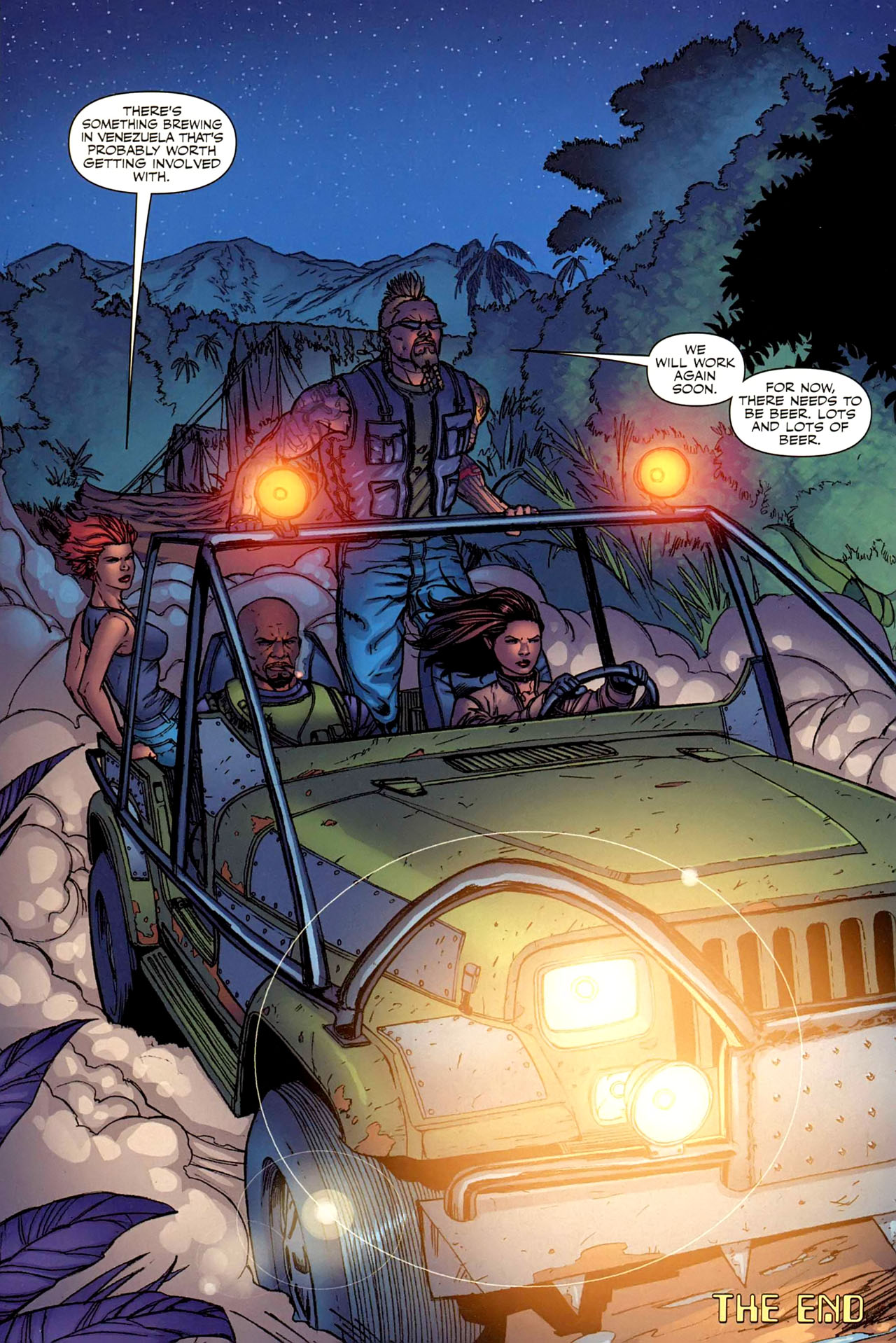 Read online Mercenaries comic -  Issue #3 - 23