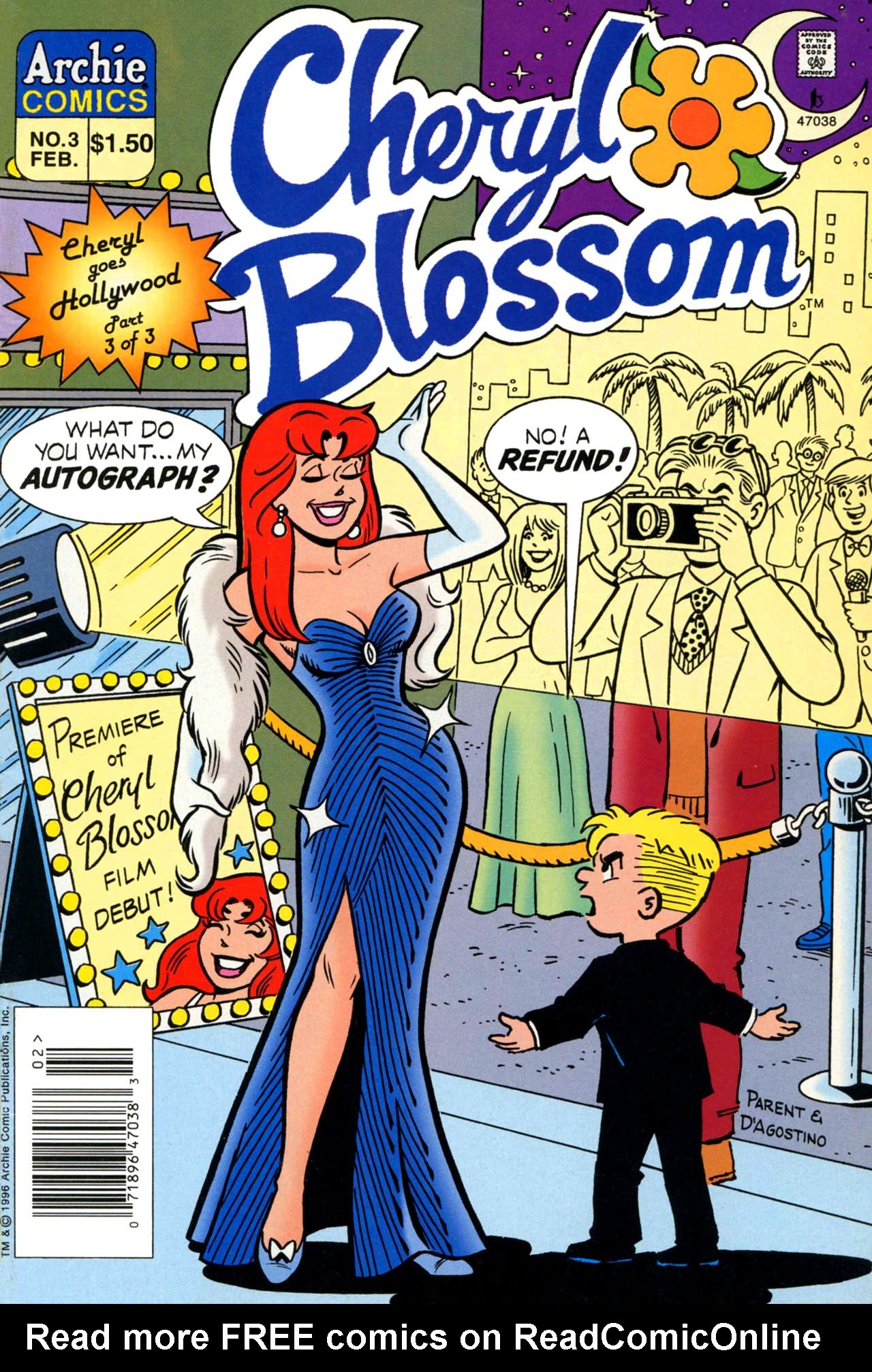 Read online Cheryl Blossom (Goes Hollywood) comic -  Issue #3 - 1