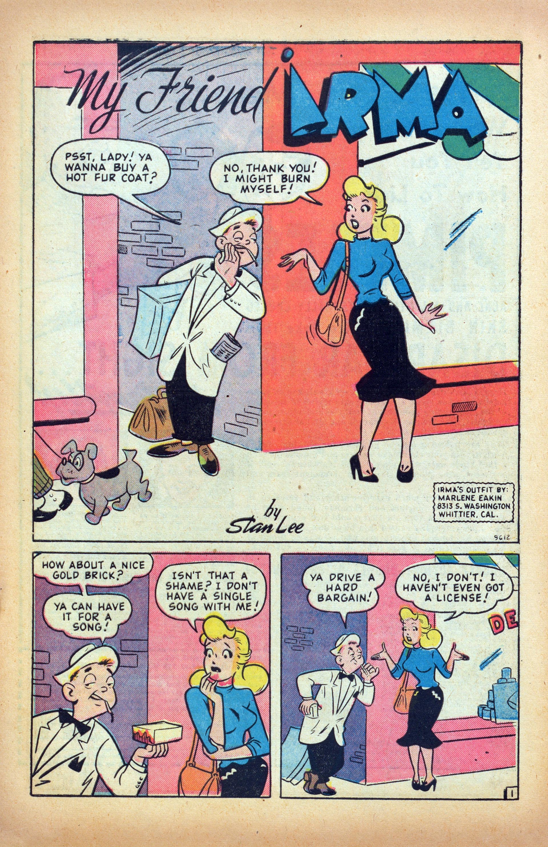 Read online My Friend Irma comic -  Issue #16 - 10
