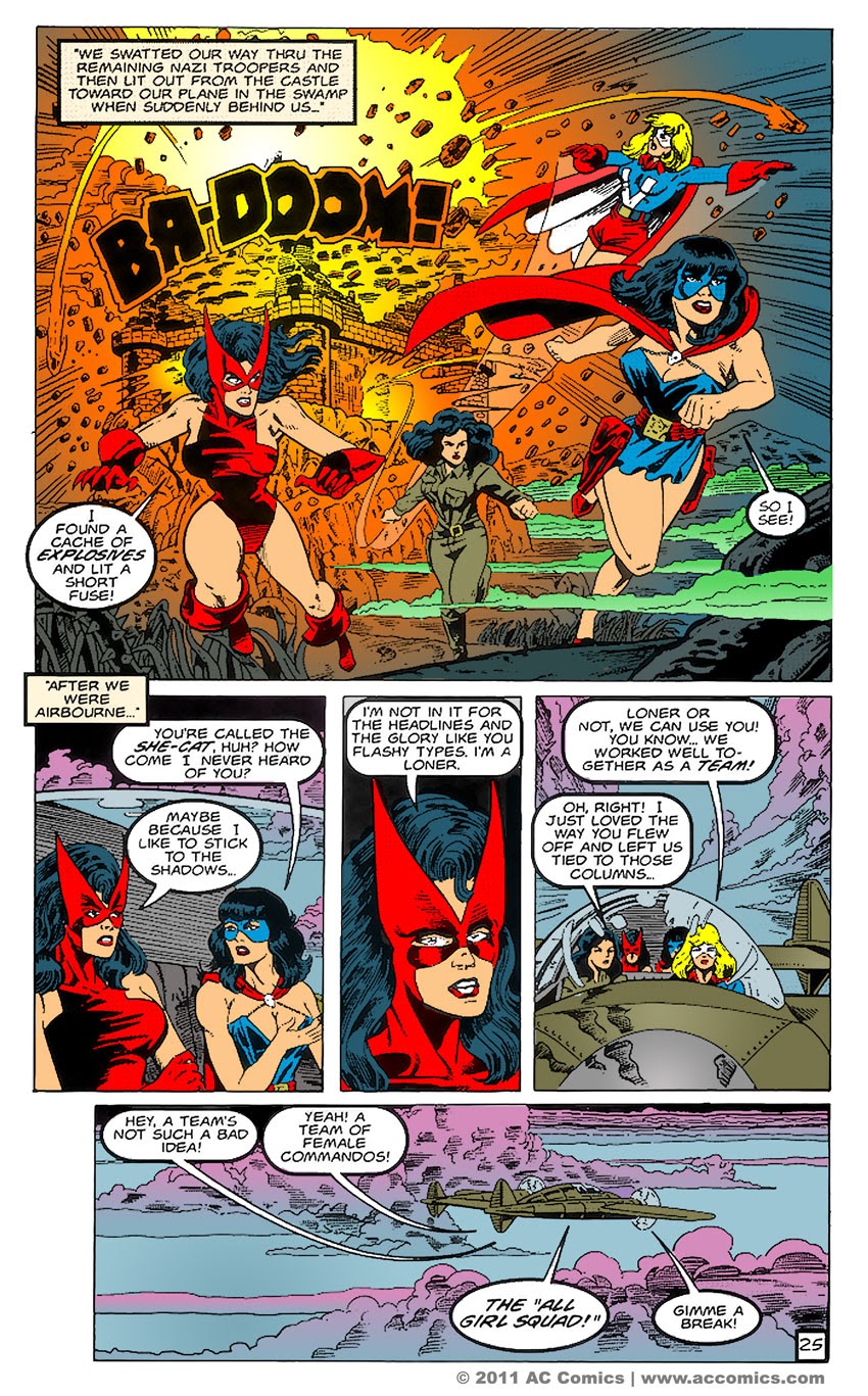 Read online Femforce: Origins comic -  Issue # Full - 25