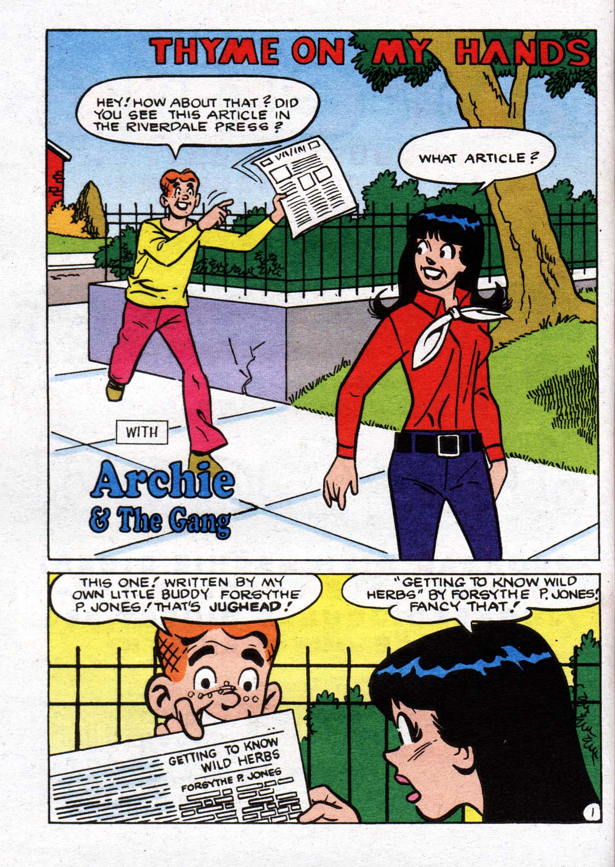 Read online Archie's Double Digest Magazine comic -  Issue #137 - 31