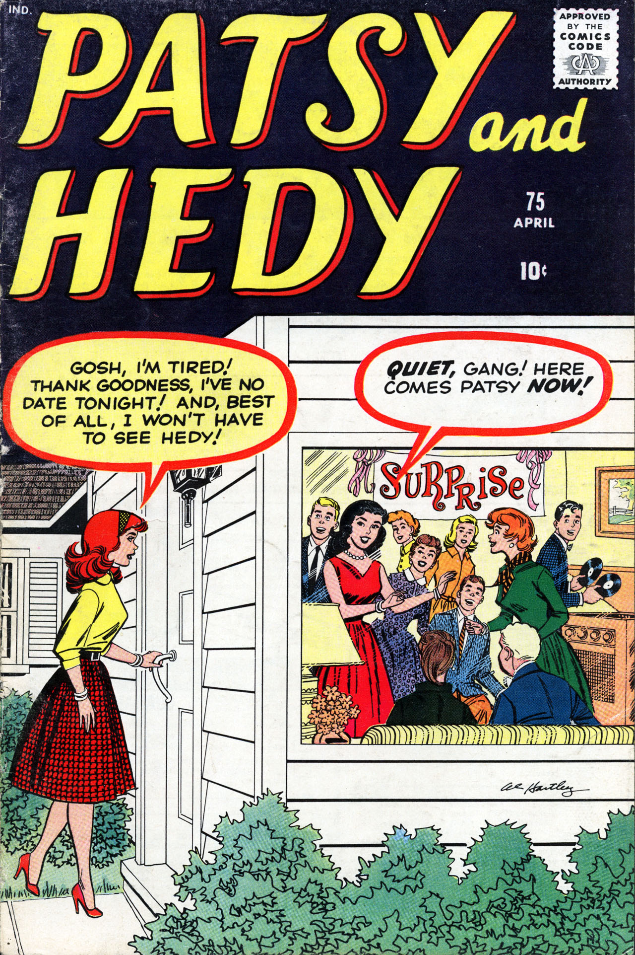 Read online Patsy and Hedy comic -  Issue #75 - 1