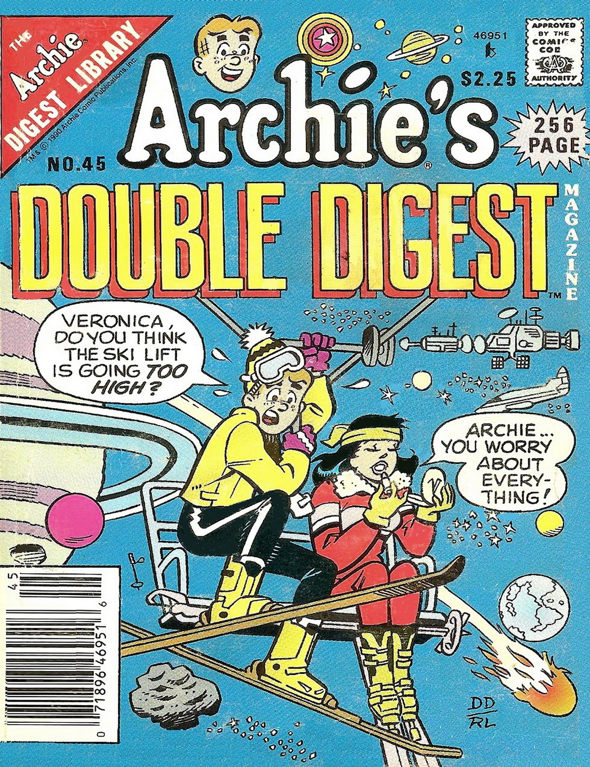 Read online Archie's Double Digest Magazine comic -  Issue #45 - 1