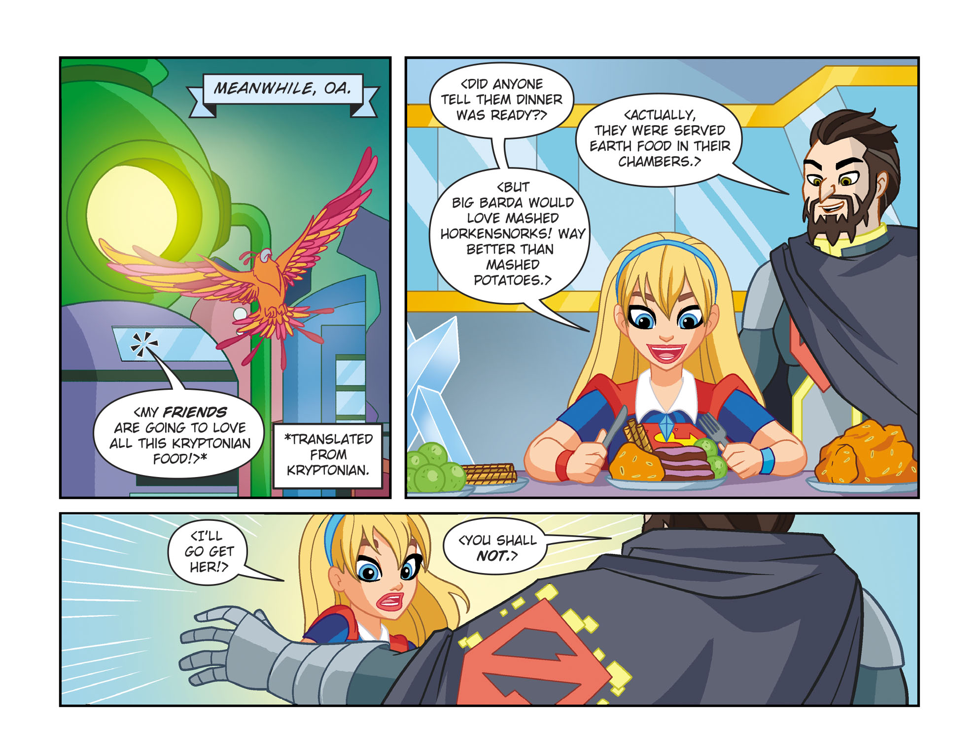 Read online DC Super Hero Girls: Spaced Out comic -  Issue #9 - 18