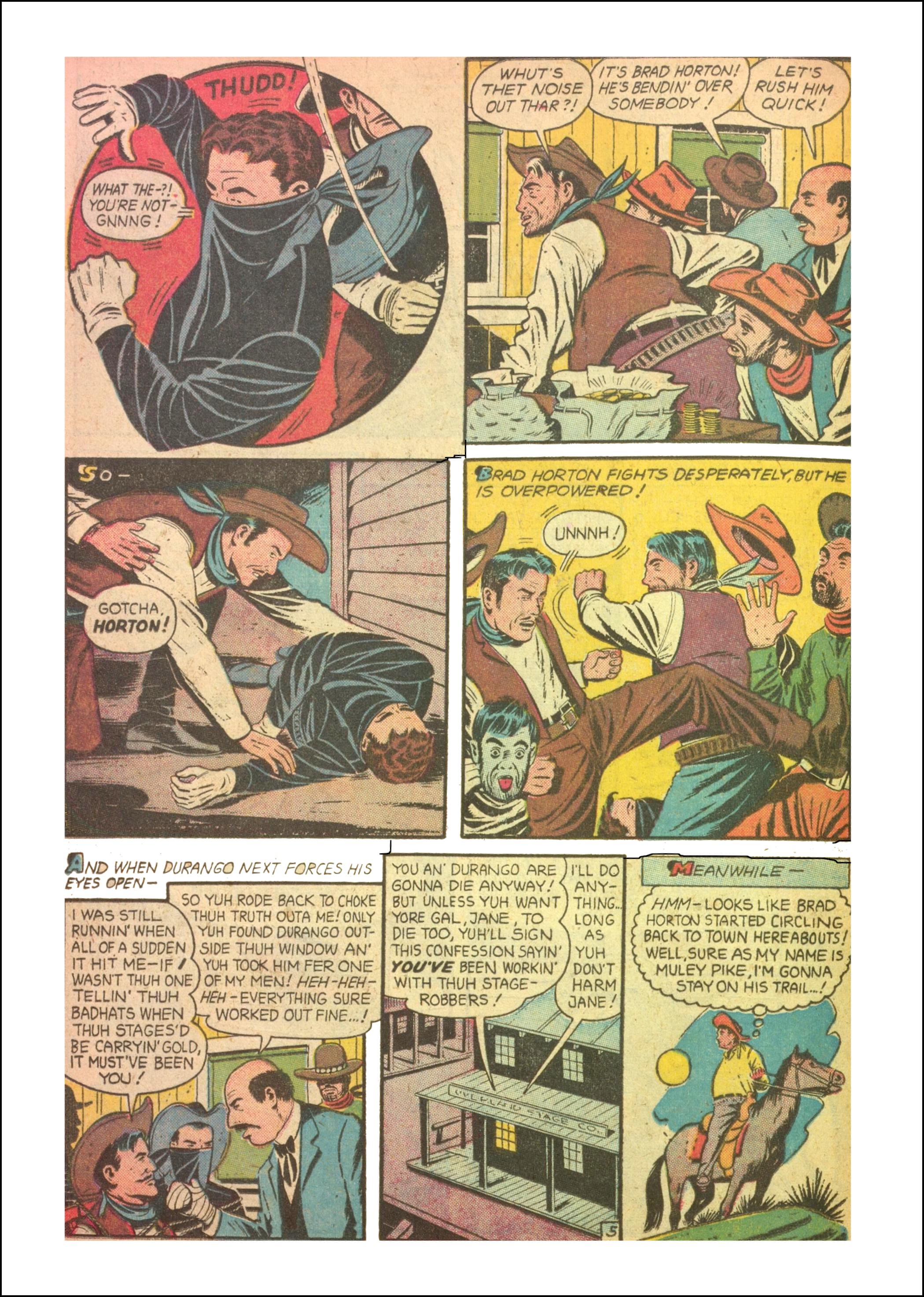 Read online Charles Starrett as The Durango Kid comic -  Issue #36 - 24