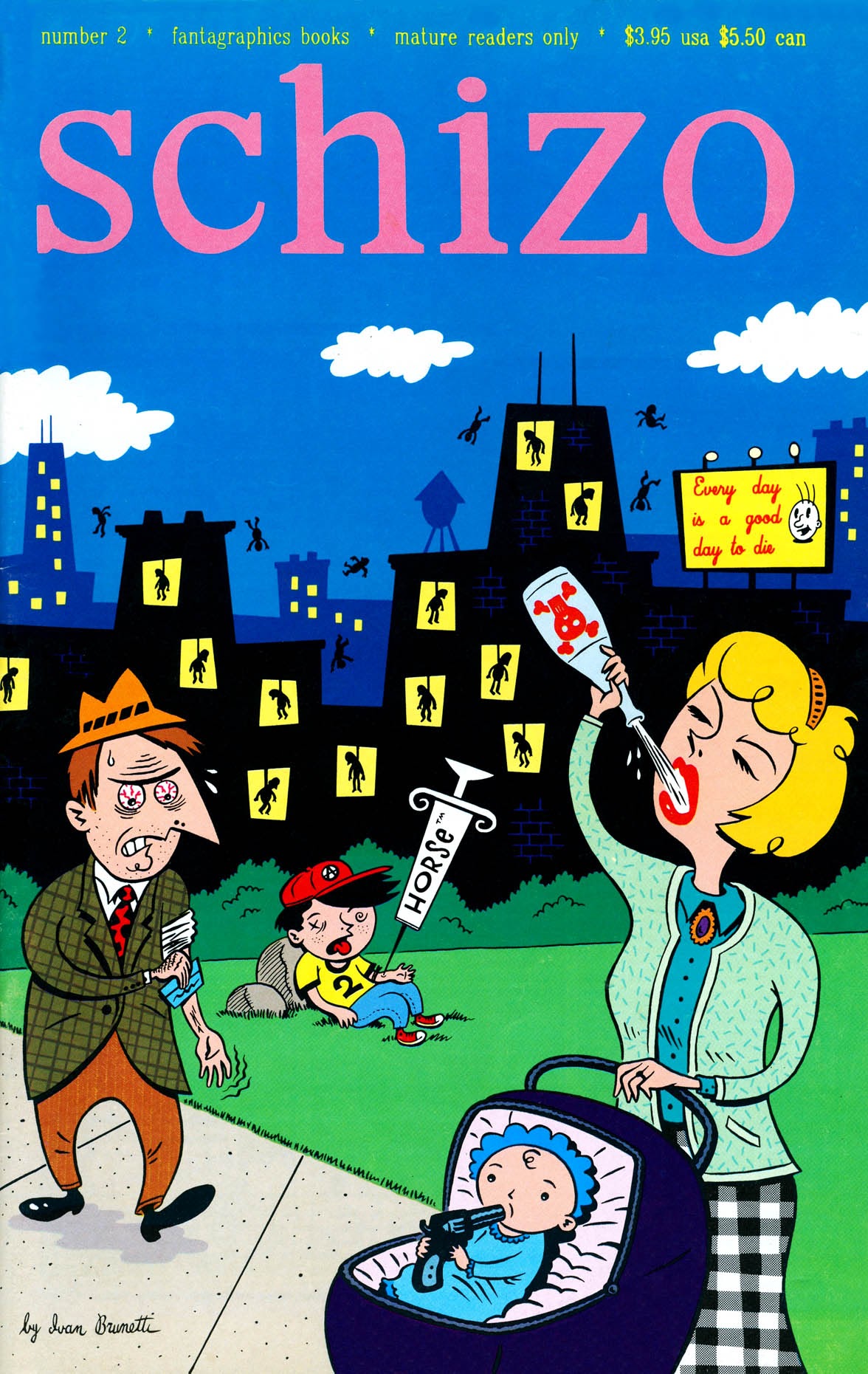 Read online Schizo comic -  Issue #2 - 1