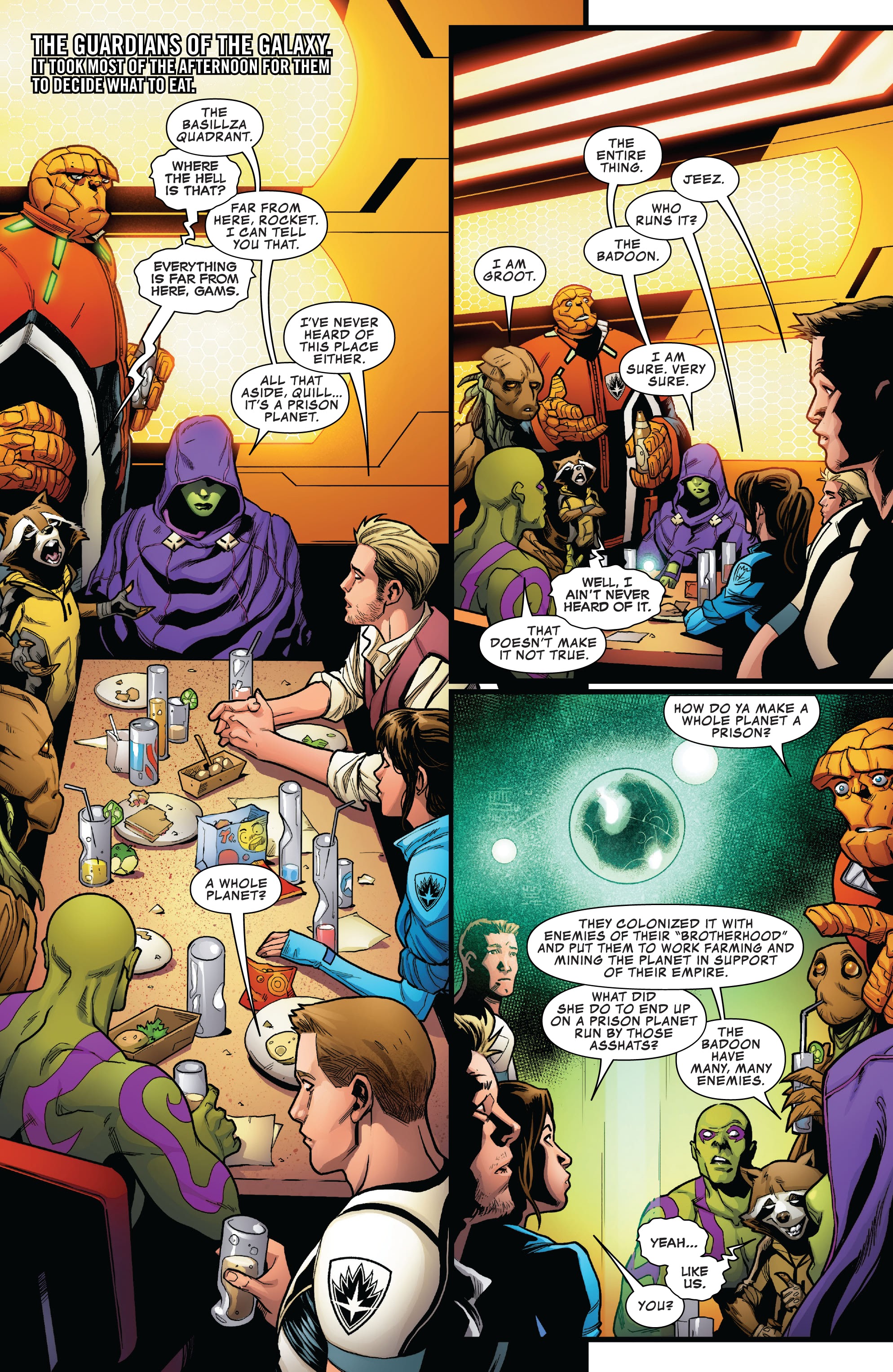 Read online Guardians Of The Galaxy by Brian Michael Bendis comic -  Issue # TPB 4 (Part 2) - 36