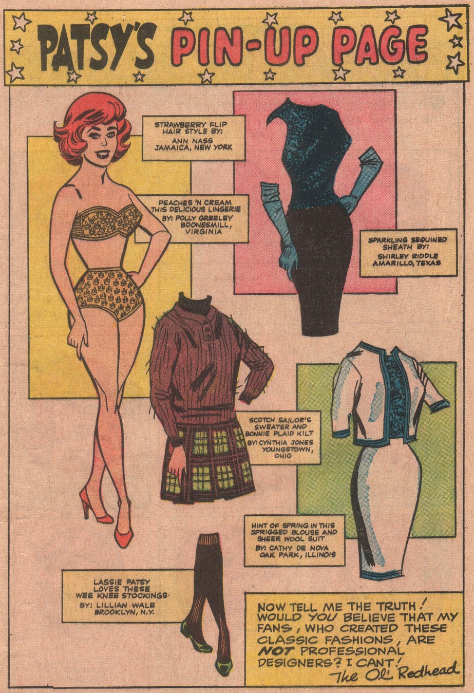 Read online Patsy Walker's Fashion Parade comic -  Issue # Full - 5
