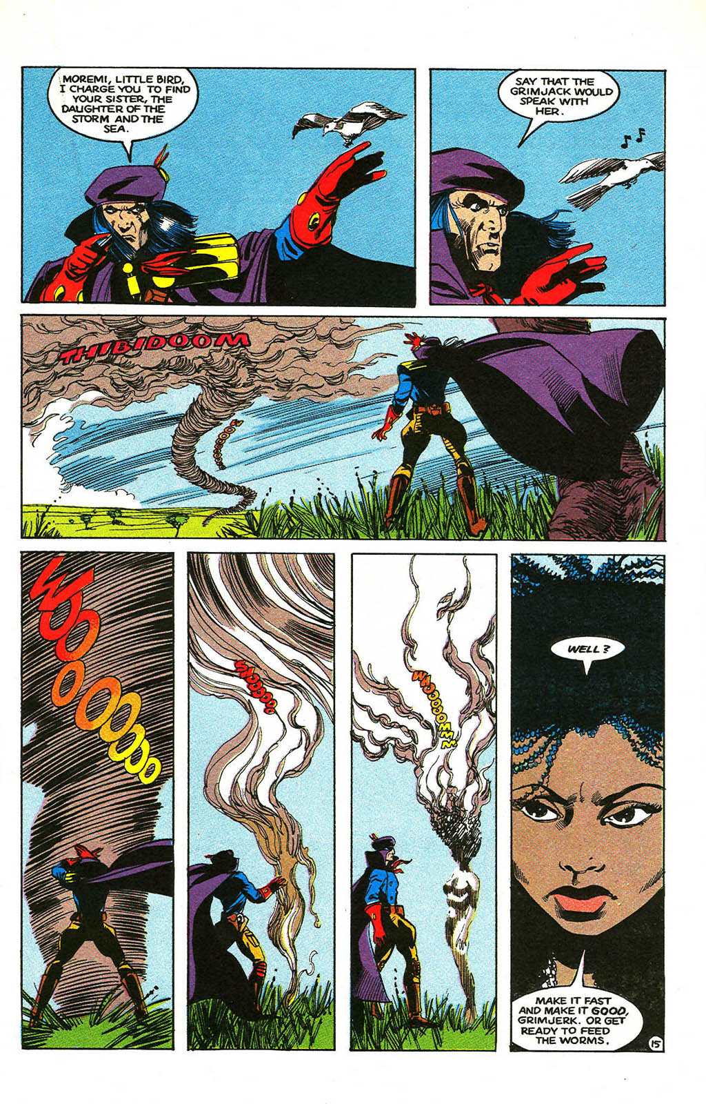 Read online Grimjack comic -  Issue #31 - 19