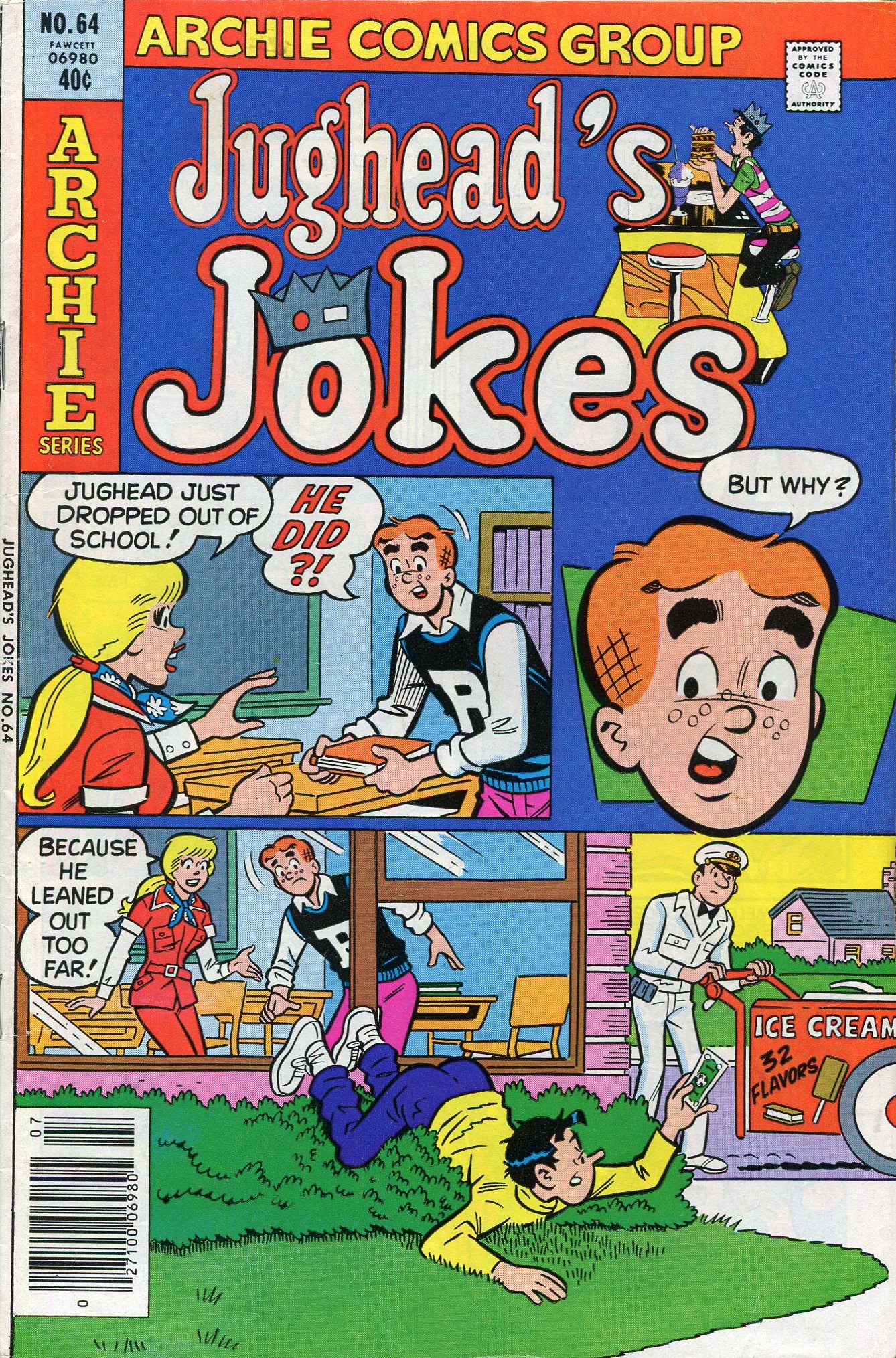 Read online Jughead's Jokes comic -  Issue #64 - 1