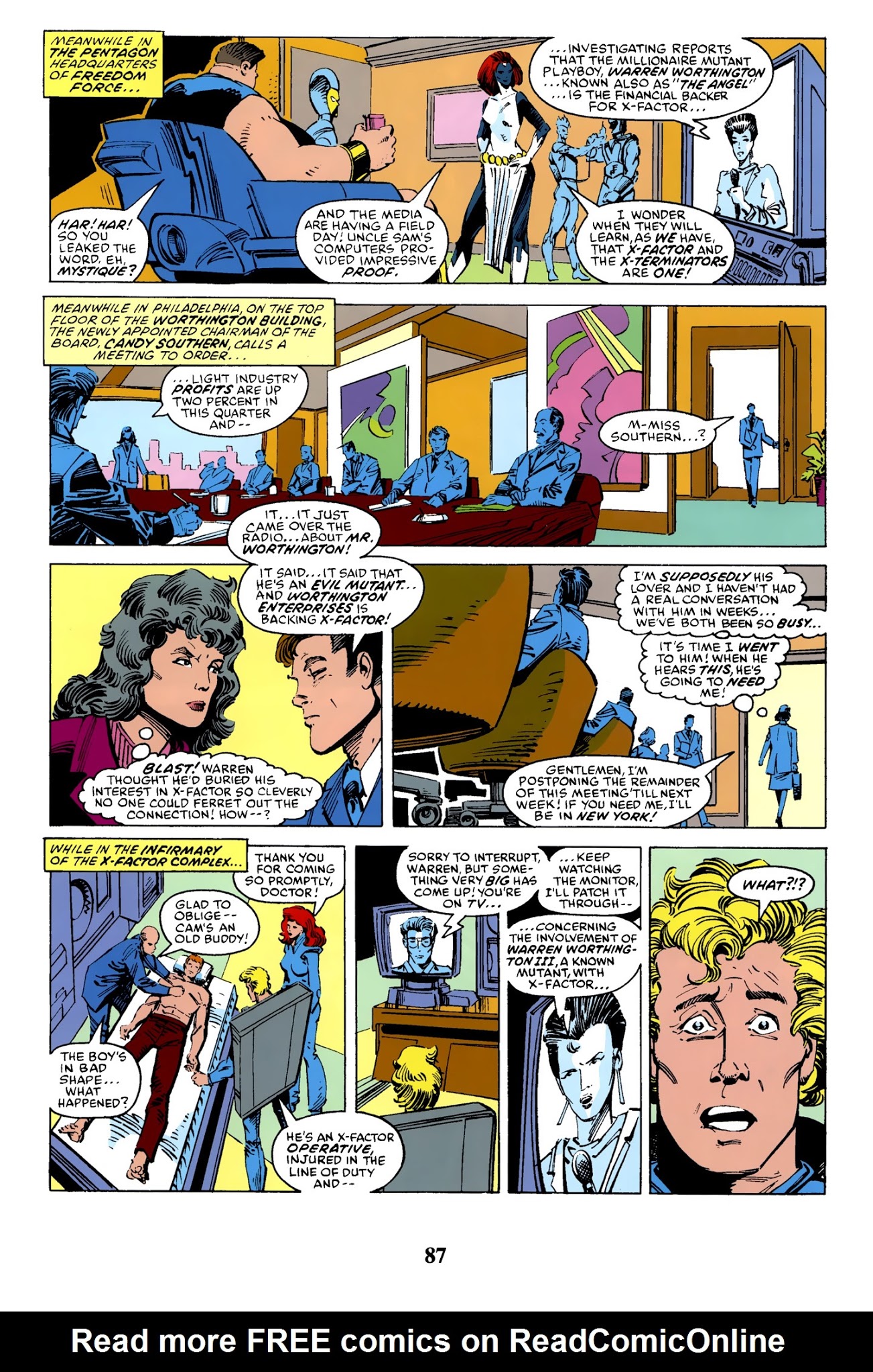 Read online X-Men: Mutant Massacre comic -  Issue # TPB - 86