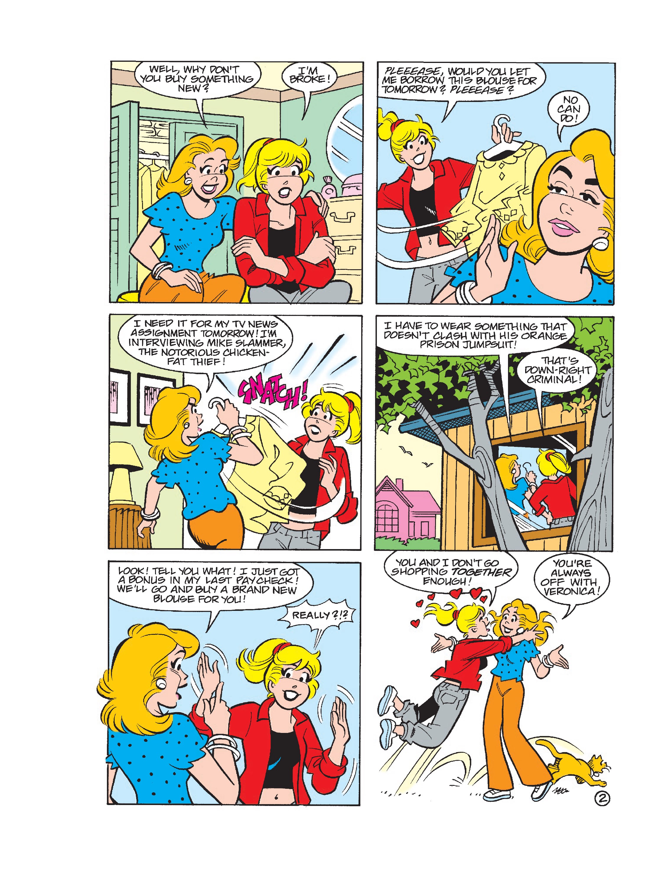 Read online Betty & Veronica Friends Double Digest comic -  Issue #270 - 136