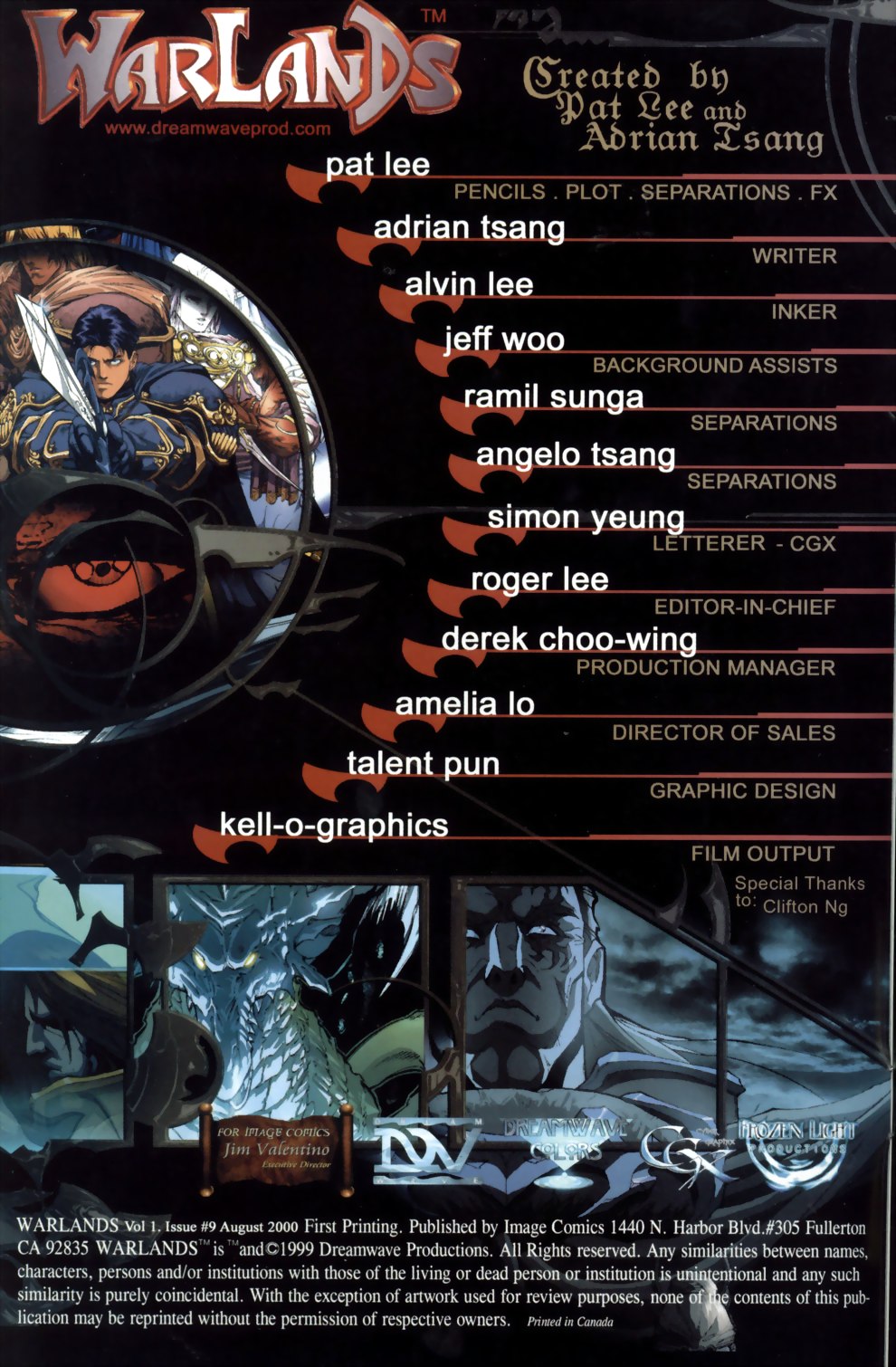 Read online Warlands comic -  Issue #9 - 2