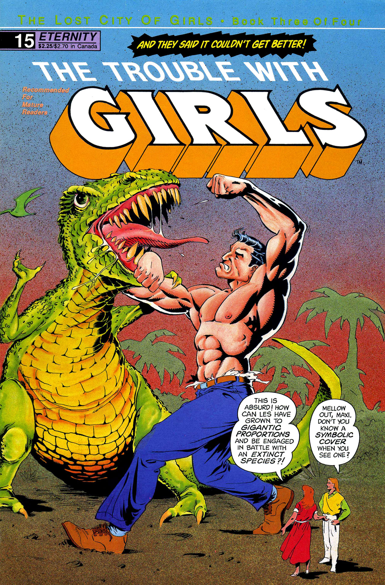 Read online The Trouble With Girls (1989) comic -  Issue #15 - 1