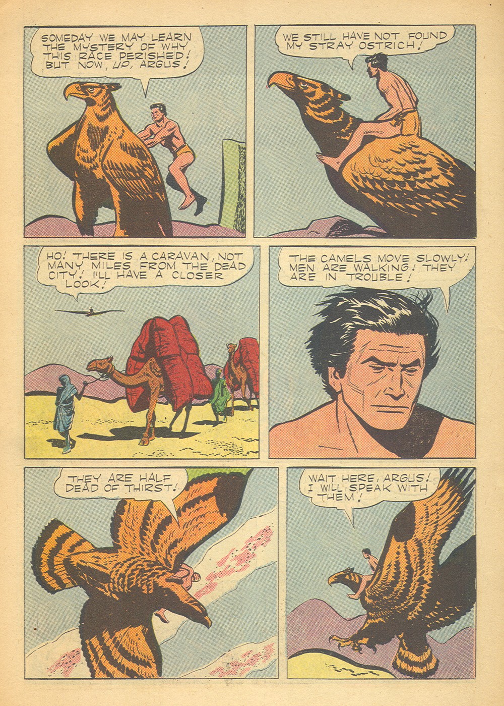 Read online Tarzan (1948) comic -  Issue #77 - 6