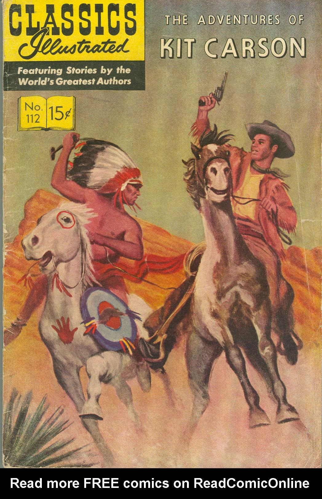 Read online Classics Illustrated comic -  Issue #112 - 1