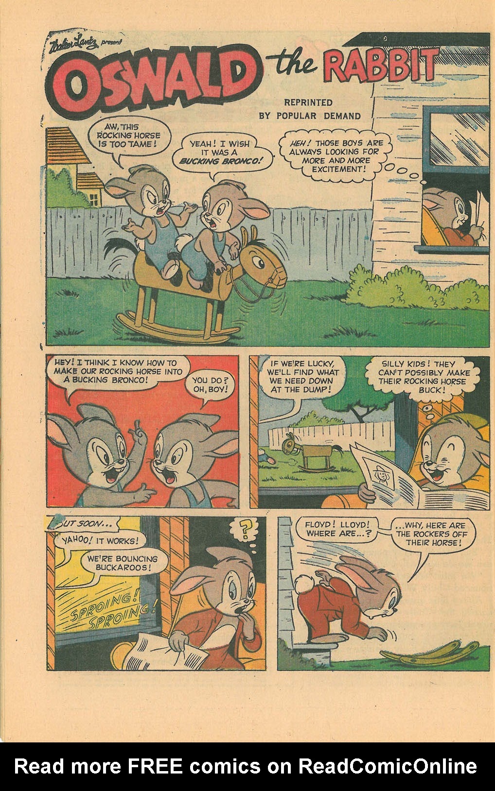 Read online Walter Lantz Woody Woodpecker (1962) comic -  Issue #109 - 22