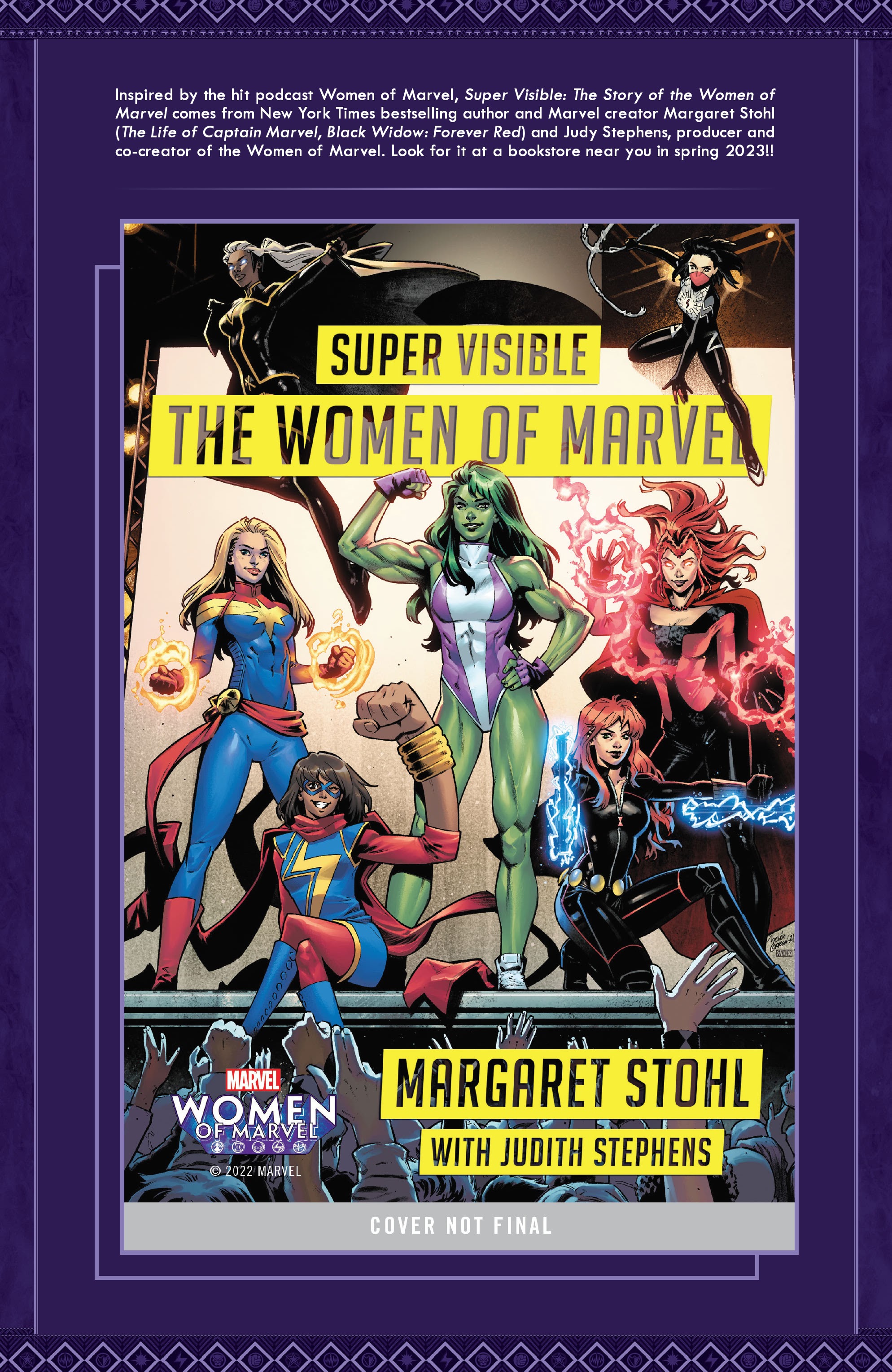 Read online Women of Marvel (2022) comic -  Issue #1 - 24