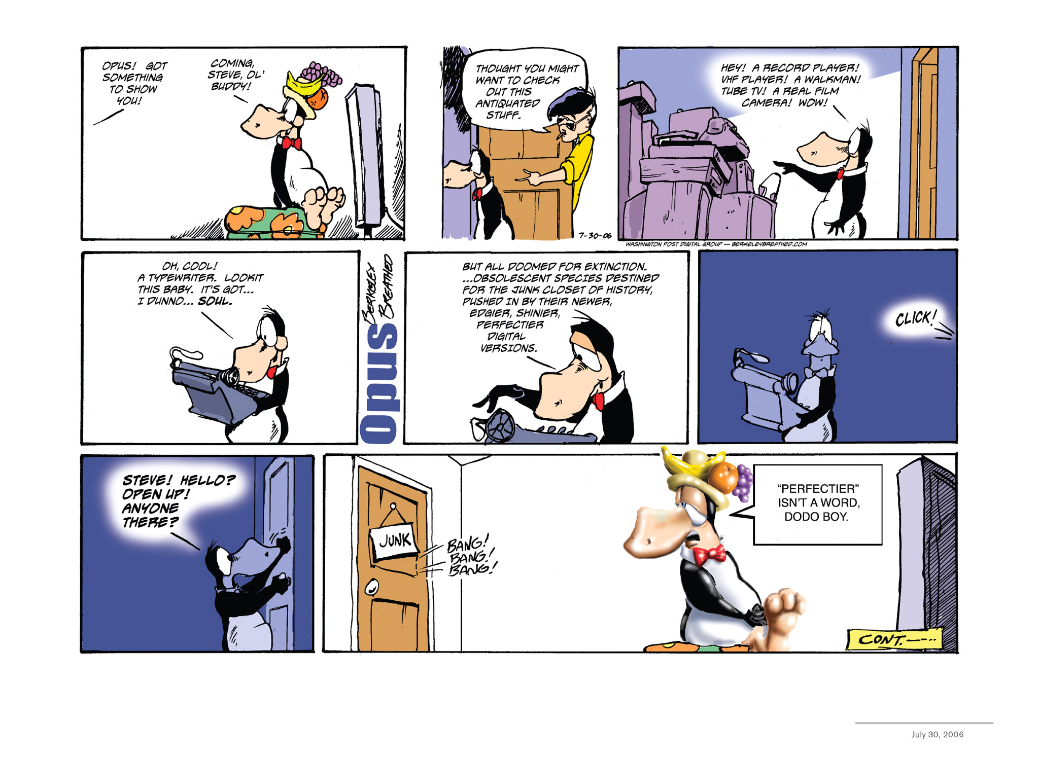 Read online Opus Complete Sunday Strips From 2003-2008 comic -  Issue # TPB (Part 2) - 47