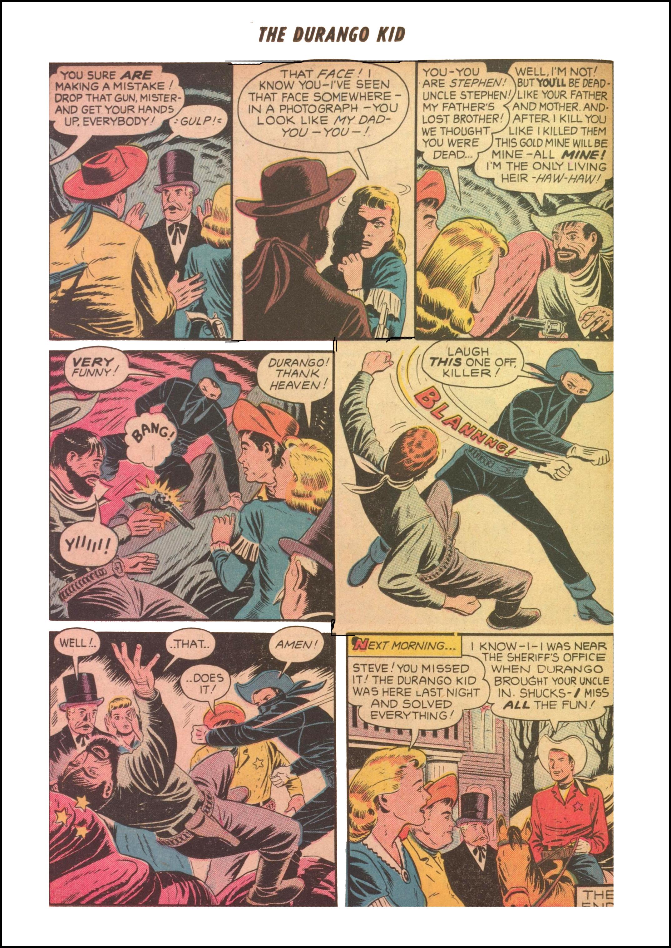 Read online Charles Starrett as The Durango Kid comic -  Issue #24 - 16