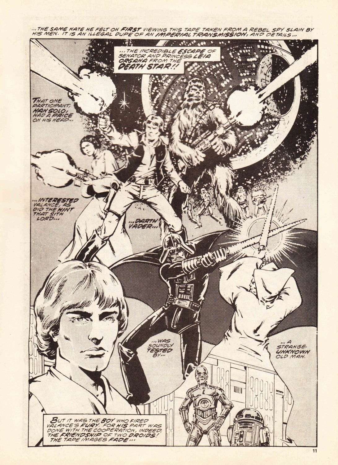 Read online Star Wars Weekly comic -  Issue #150 - 11