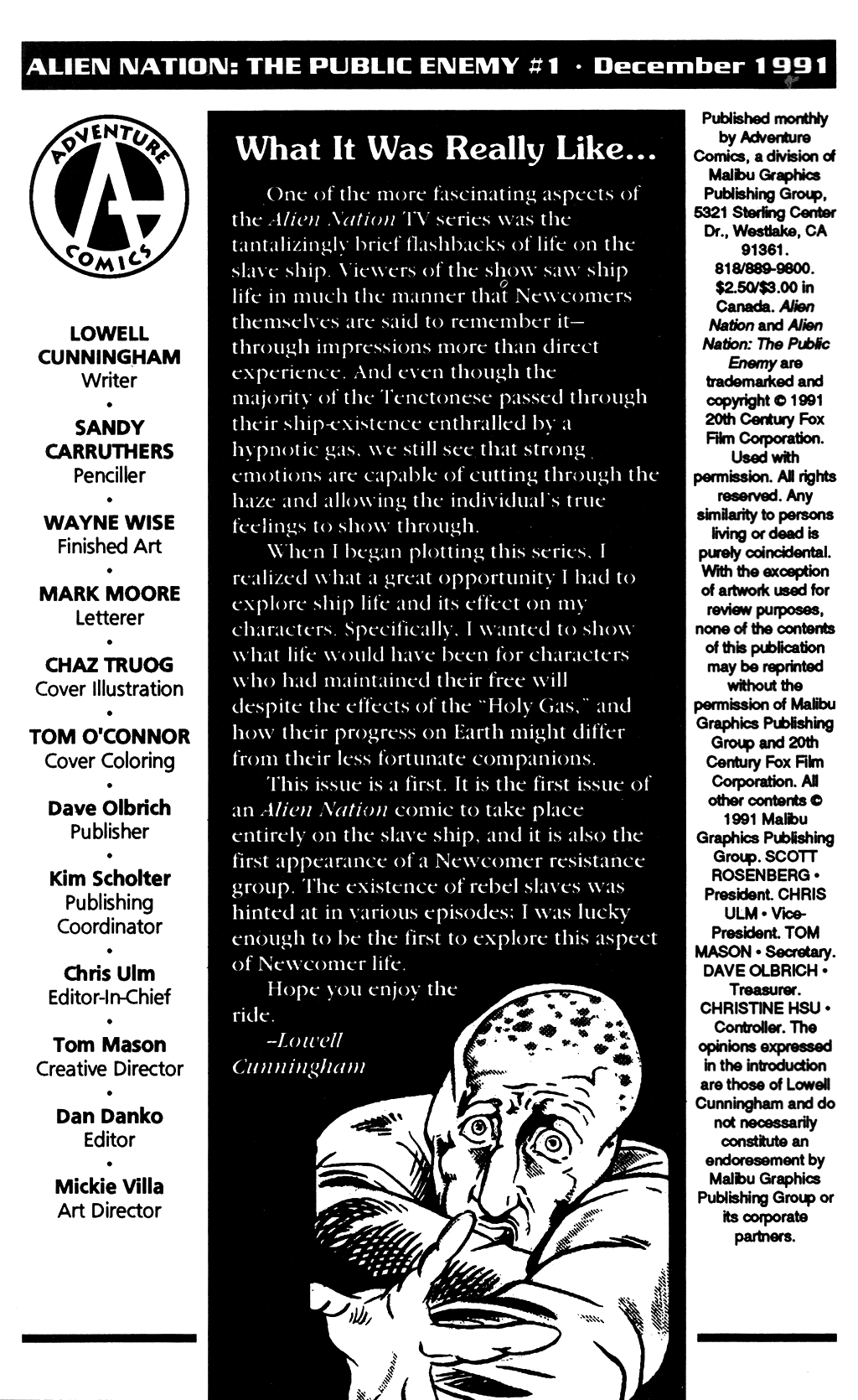 Read online Alien Nation: Public Enemy comic -  Issue #1 - 1