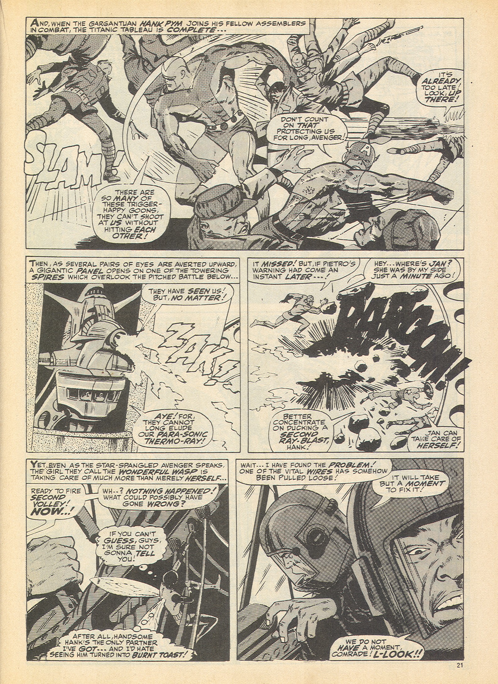 Read online The Avengers (1973) comic -  Issue #54 - 21