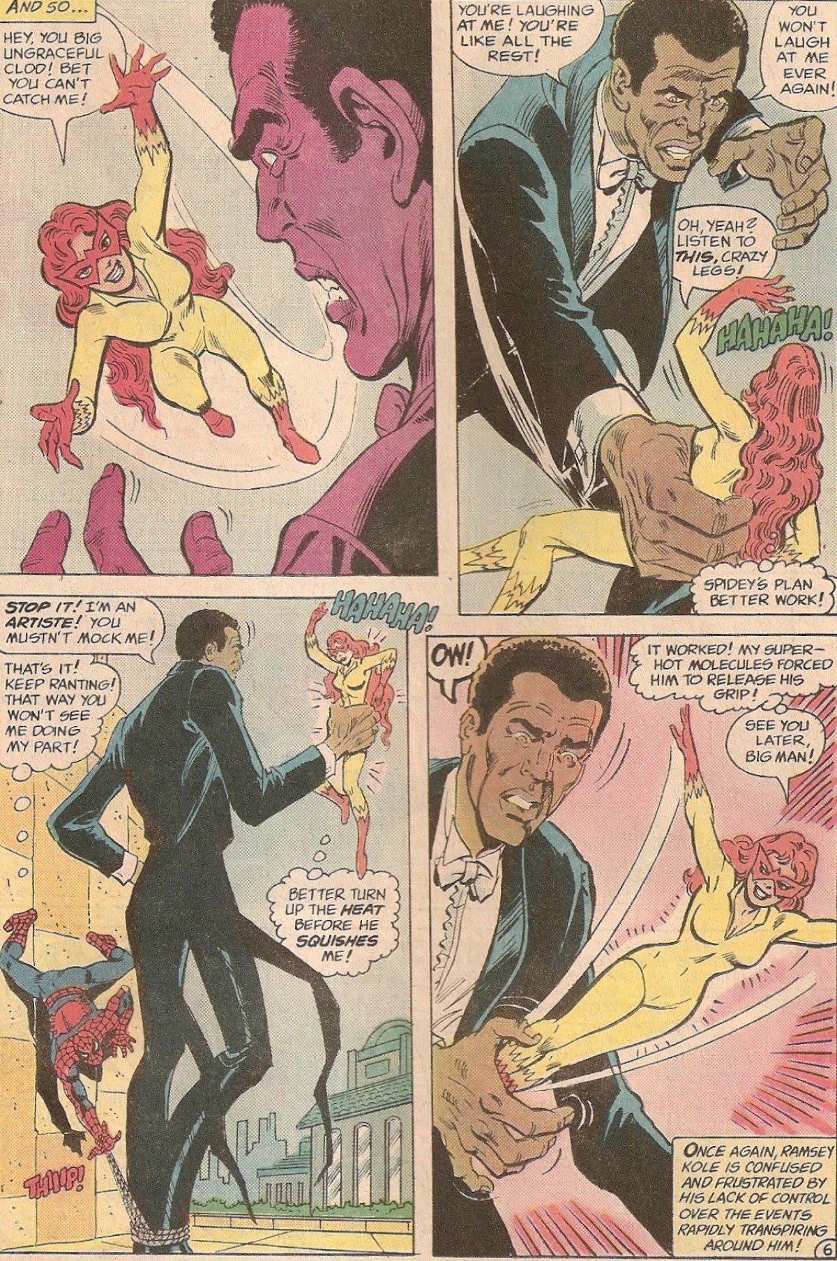 Read online Spider-Man, Fire-Star and Iceman at the Dallas Ballet Nutcracker comic -  Issue # Full - 7
