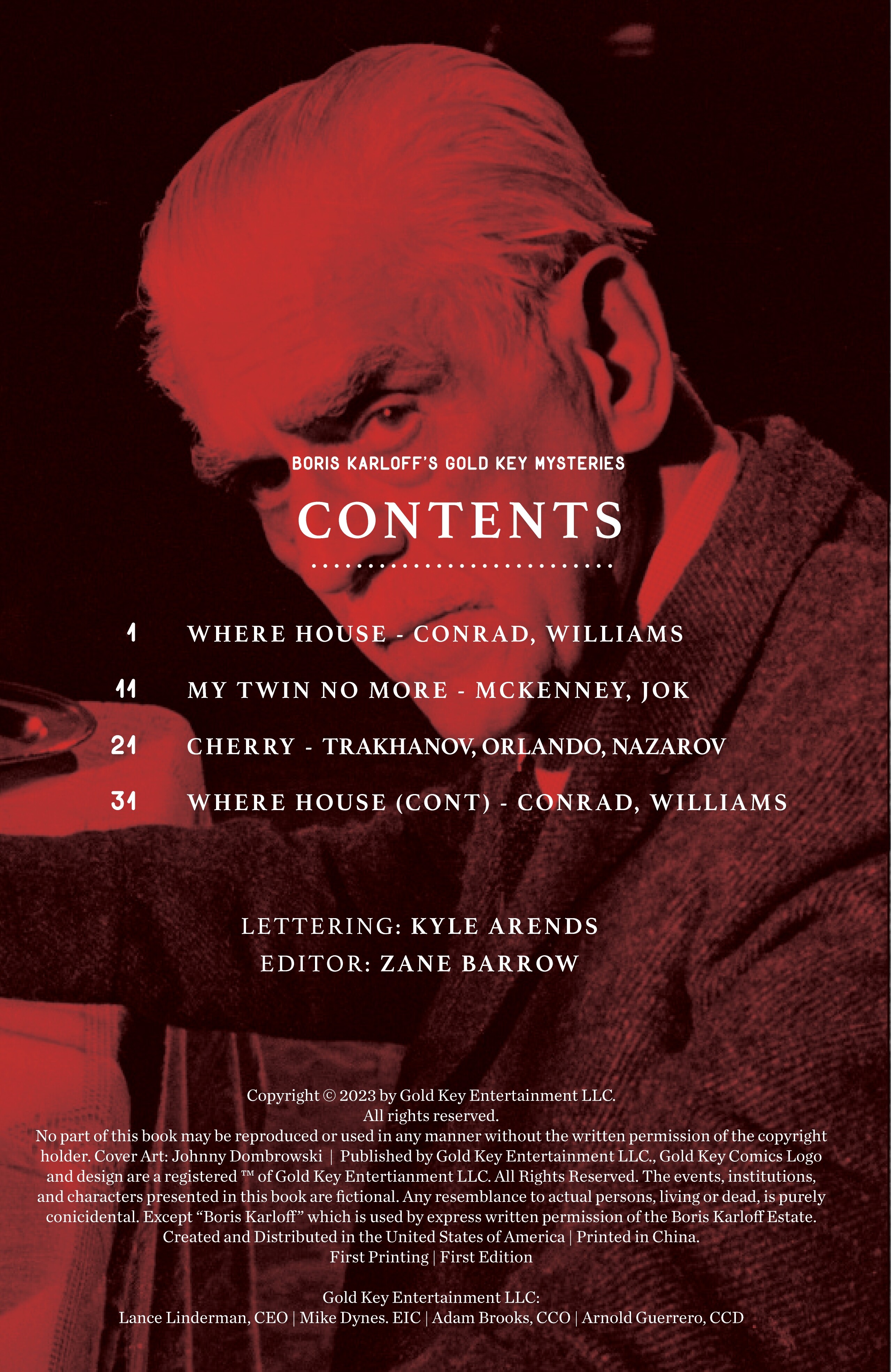 Read online Boris Karloff's Gold Key Mysteries comic -  Issue # Full - 2