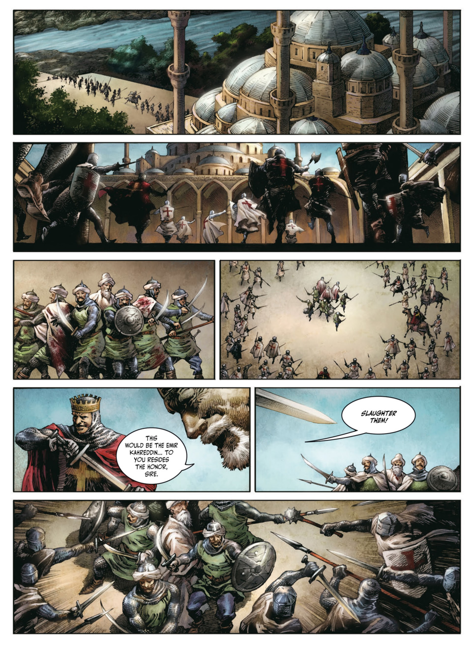 Read online Crusades comic -  Issue #3 - 39