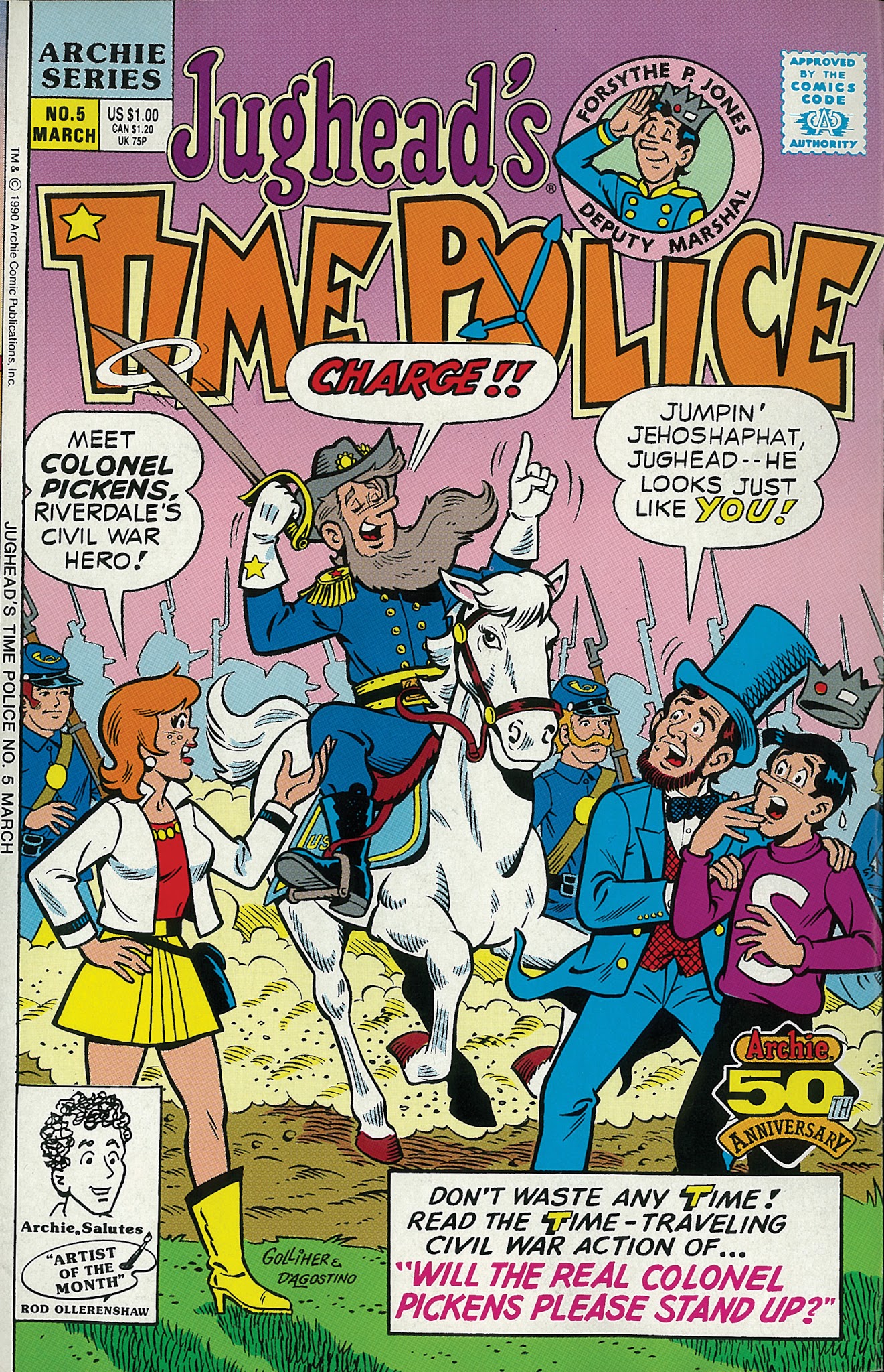 Read online Jughead's Time Police comic -  Issue #5 - 1