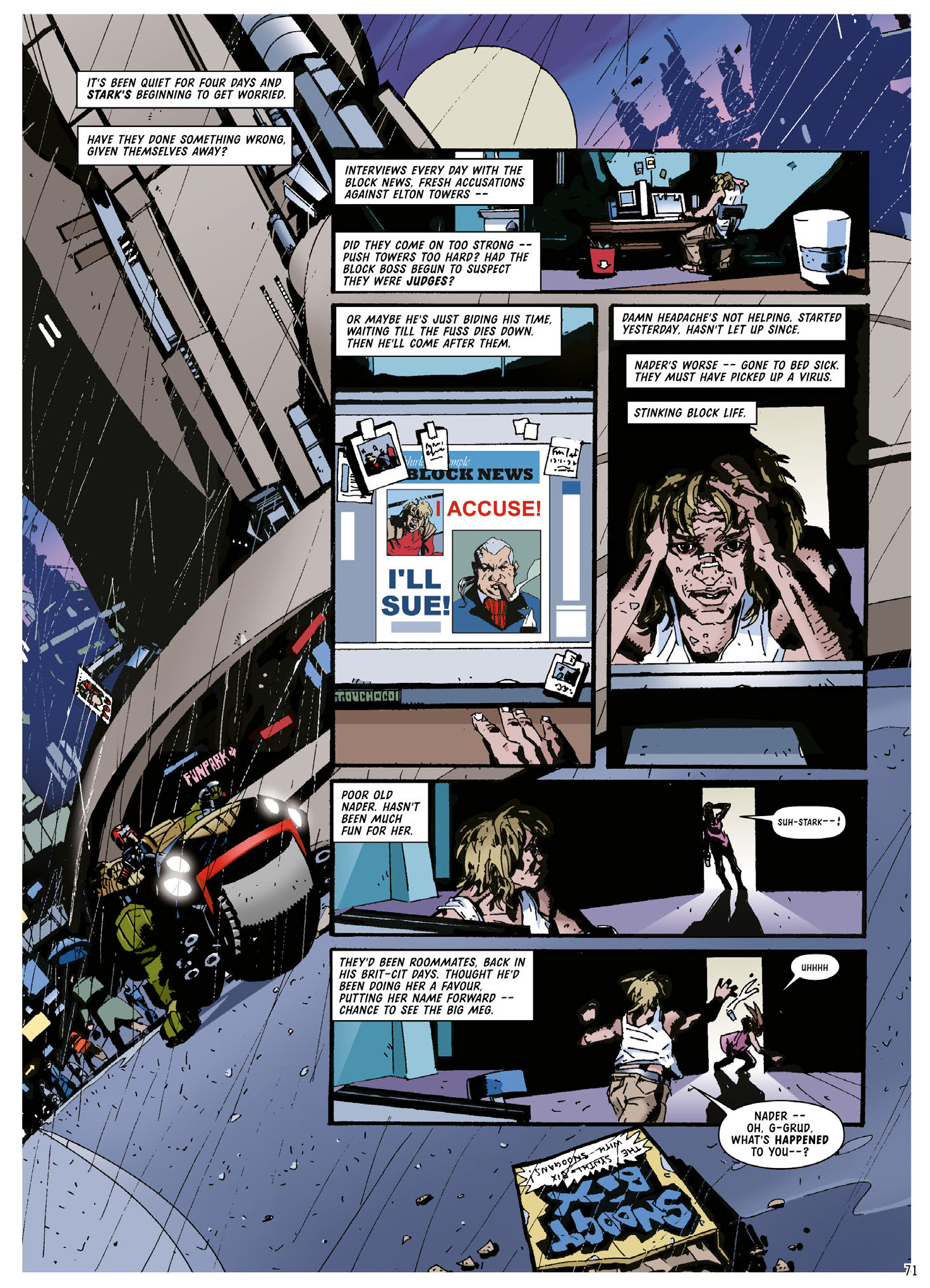 Read online Judge Dredd: The Complete Case Files comic -  Issue # TPB 32 (Part 1) - 73