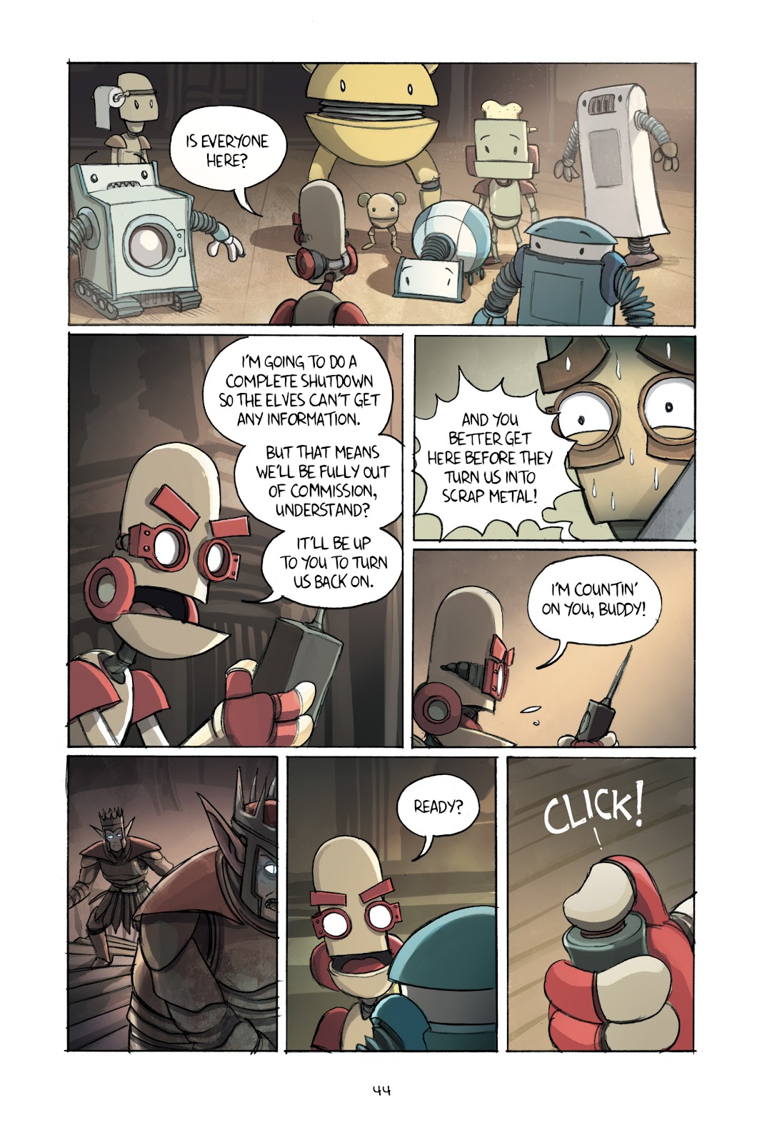Amulet issue TPB 2 (Part 1) - Page 46
