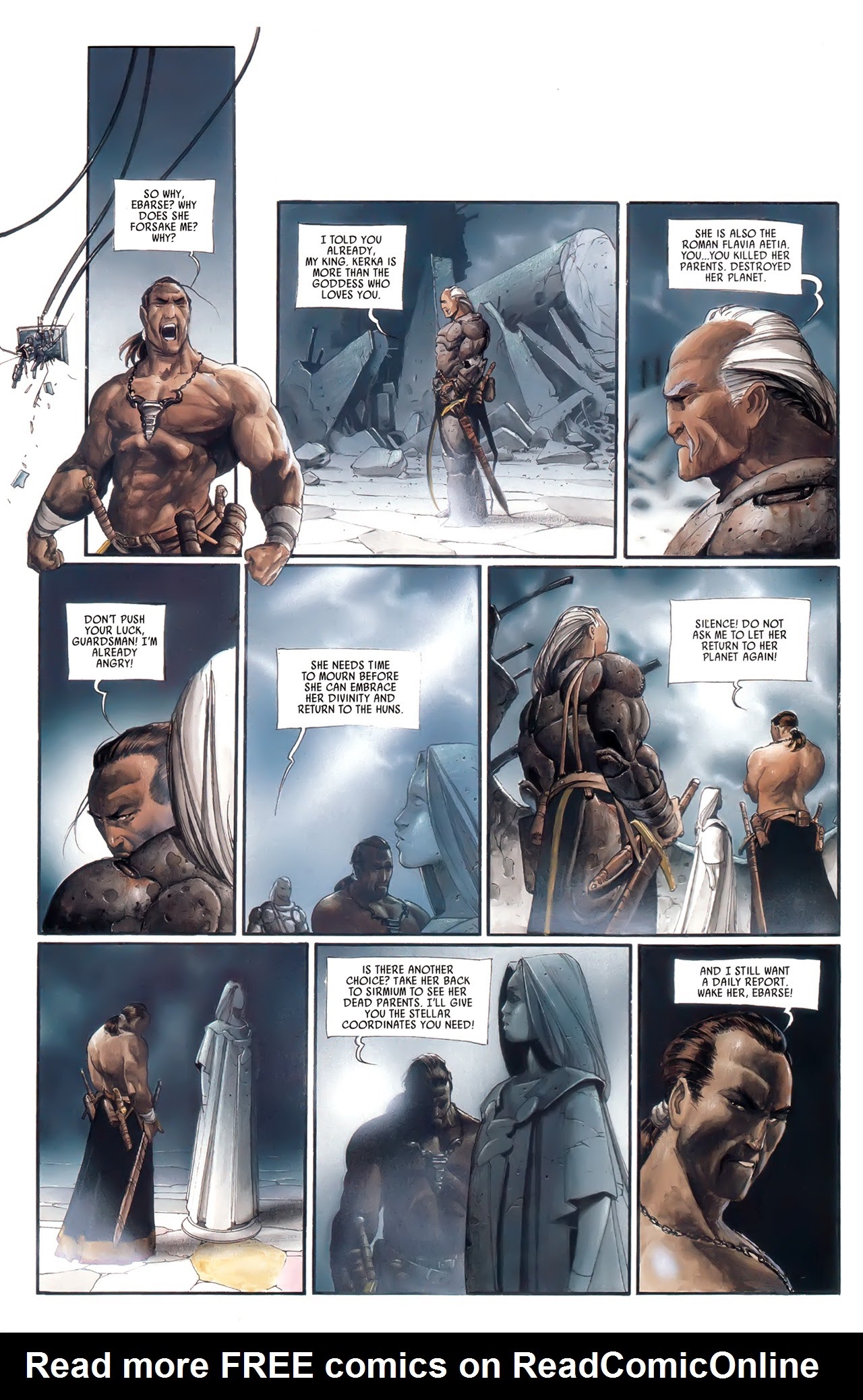 Read online Scourge of the Gods comic -  Issue #2 - 8