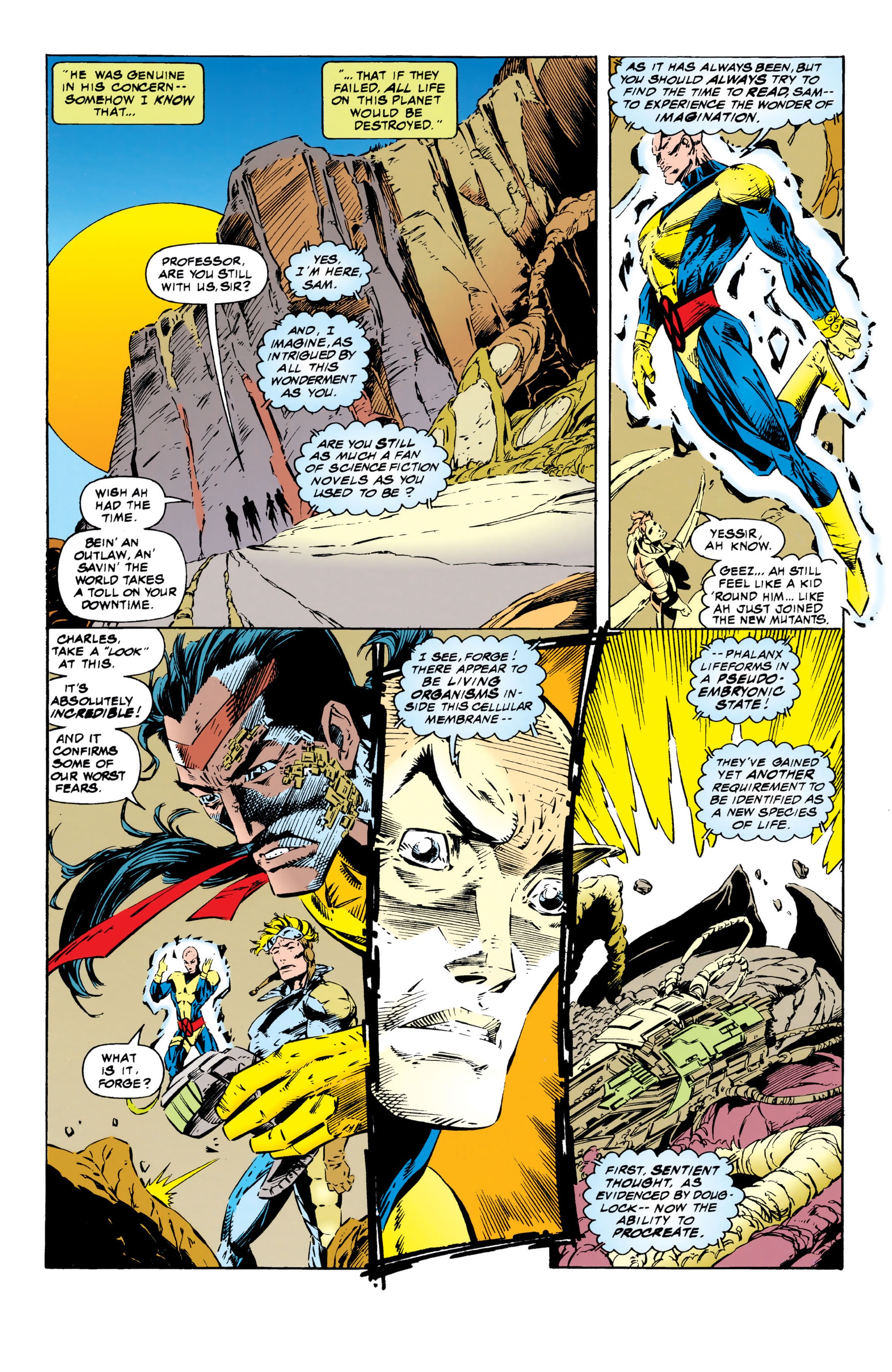 Read online X-Men Milestones: Phalanx Covenant comic -  Issue # TPB (Part 4) - 19