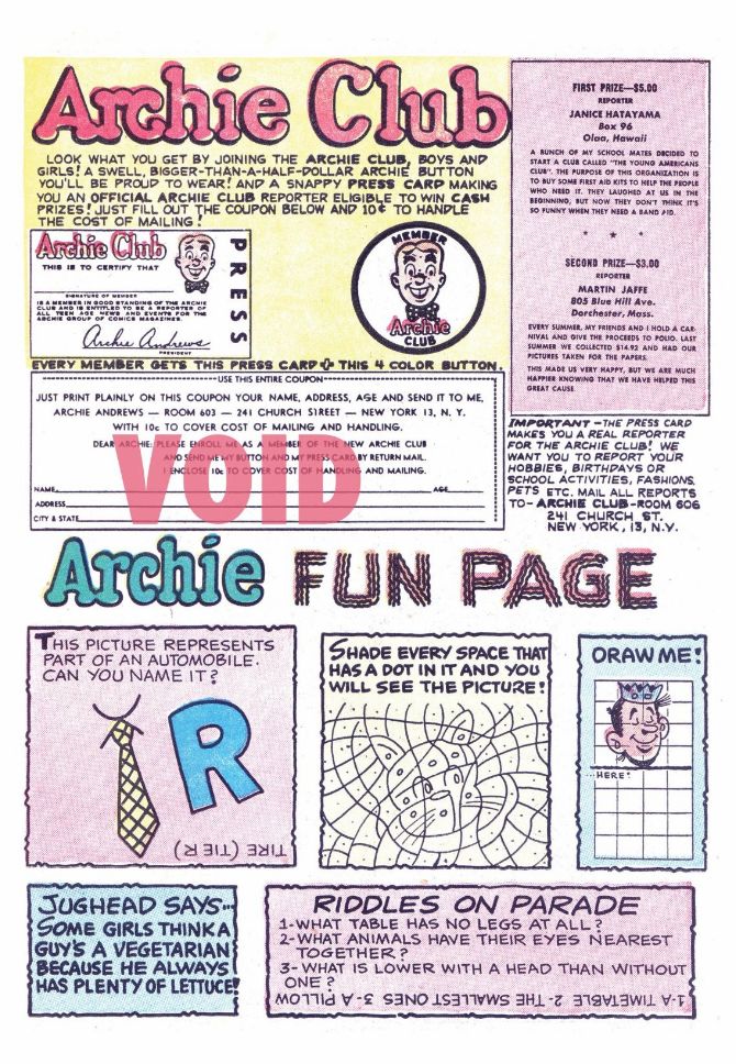 Read online Archie Comics comic -  Issue #061 - 20