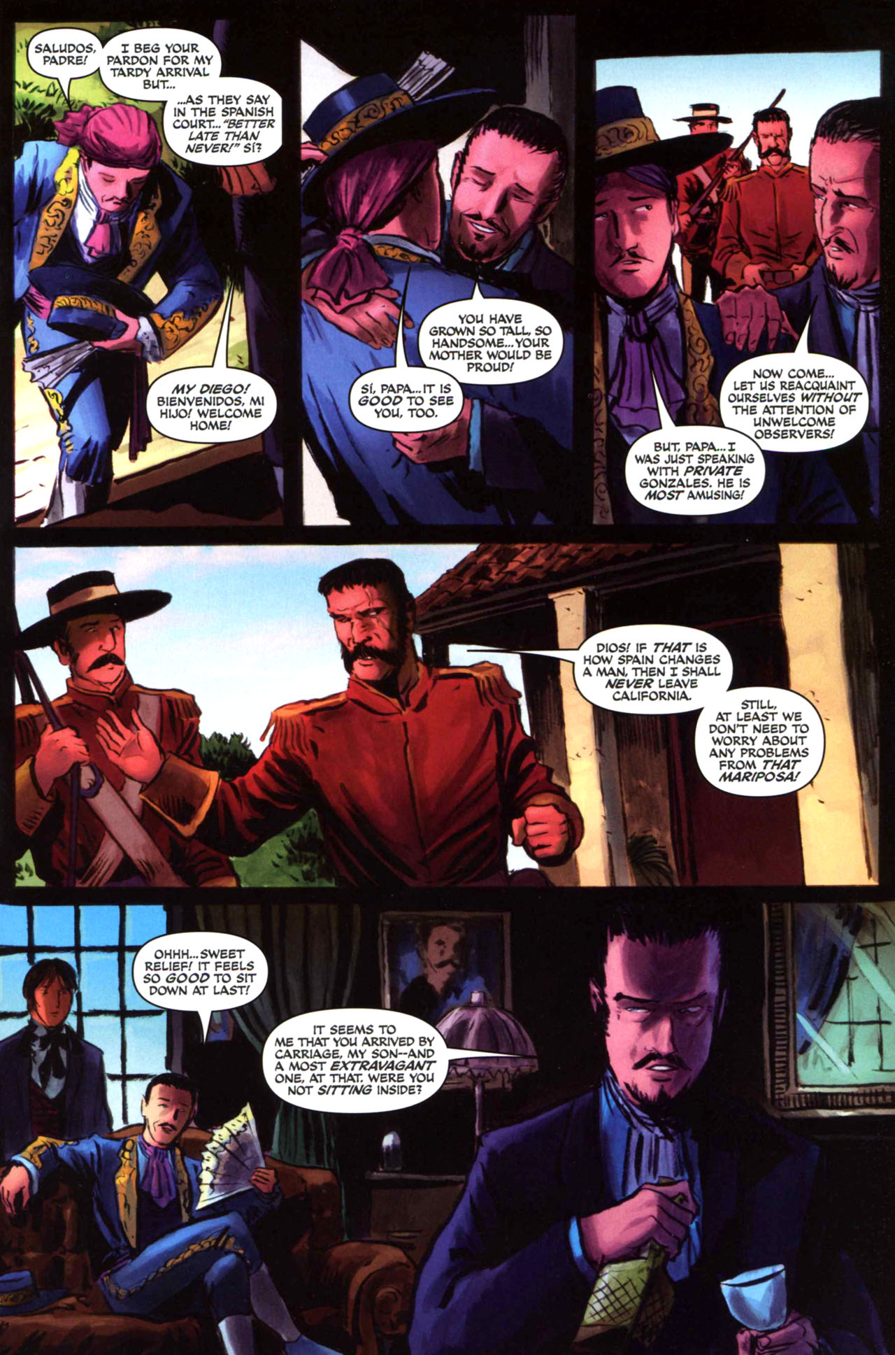Read online Zorro (2008) comic -  Issue #7 - 16