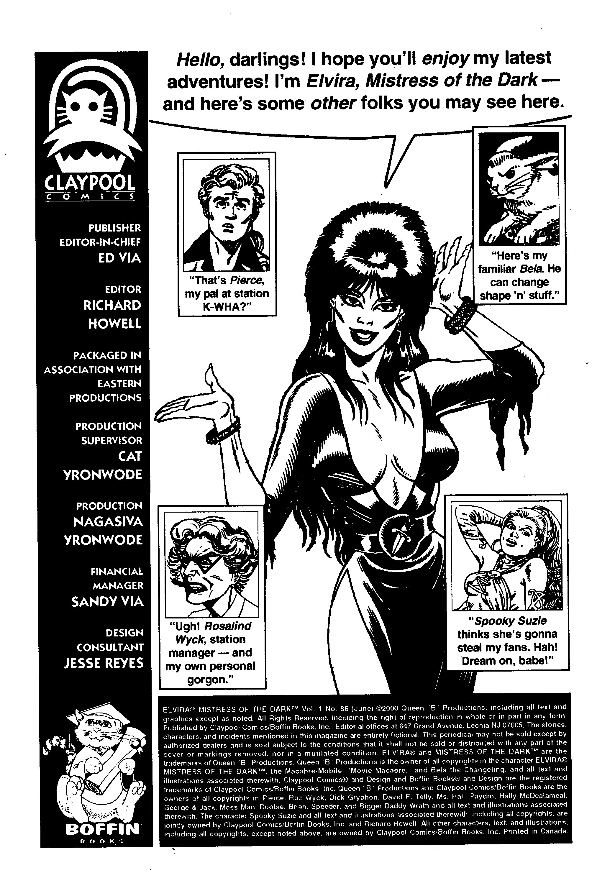 Read online Elvira, Mistress of the Dark comic -  Issue #86 - 2