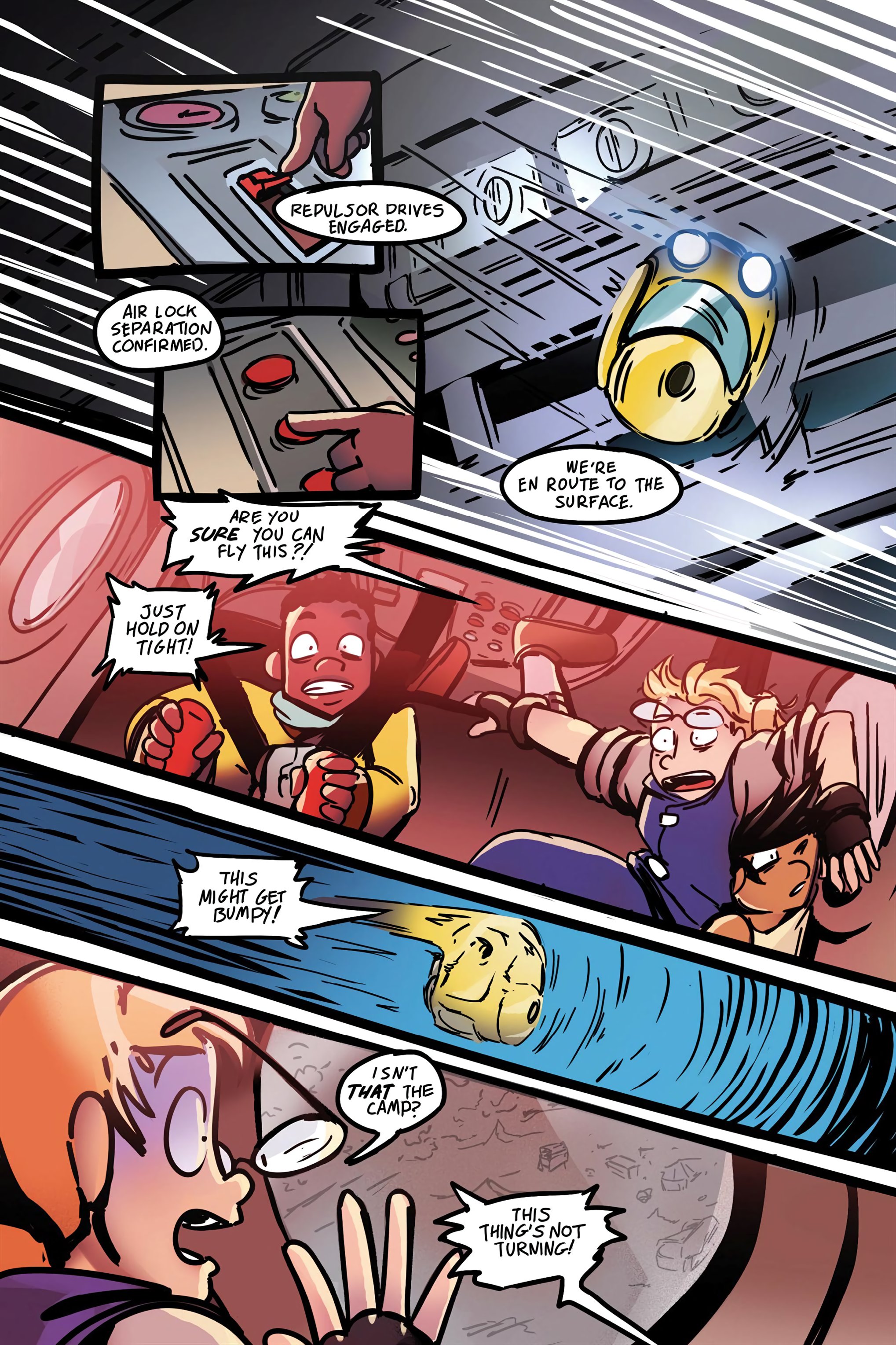 Read online Cosmic Cadets: Contact! comic -  Issue # TPB (Part 1) - 29