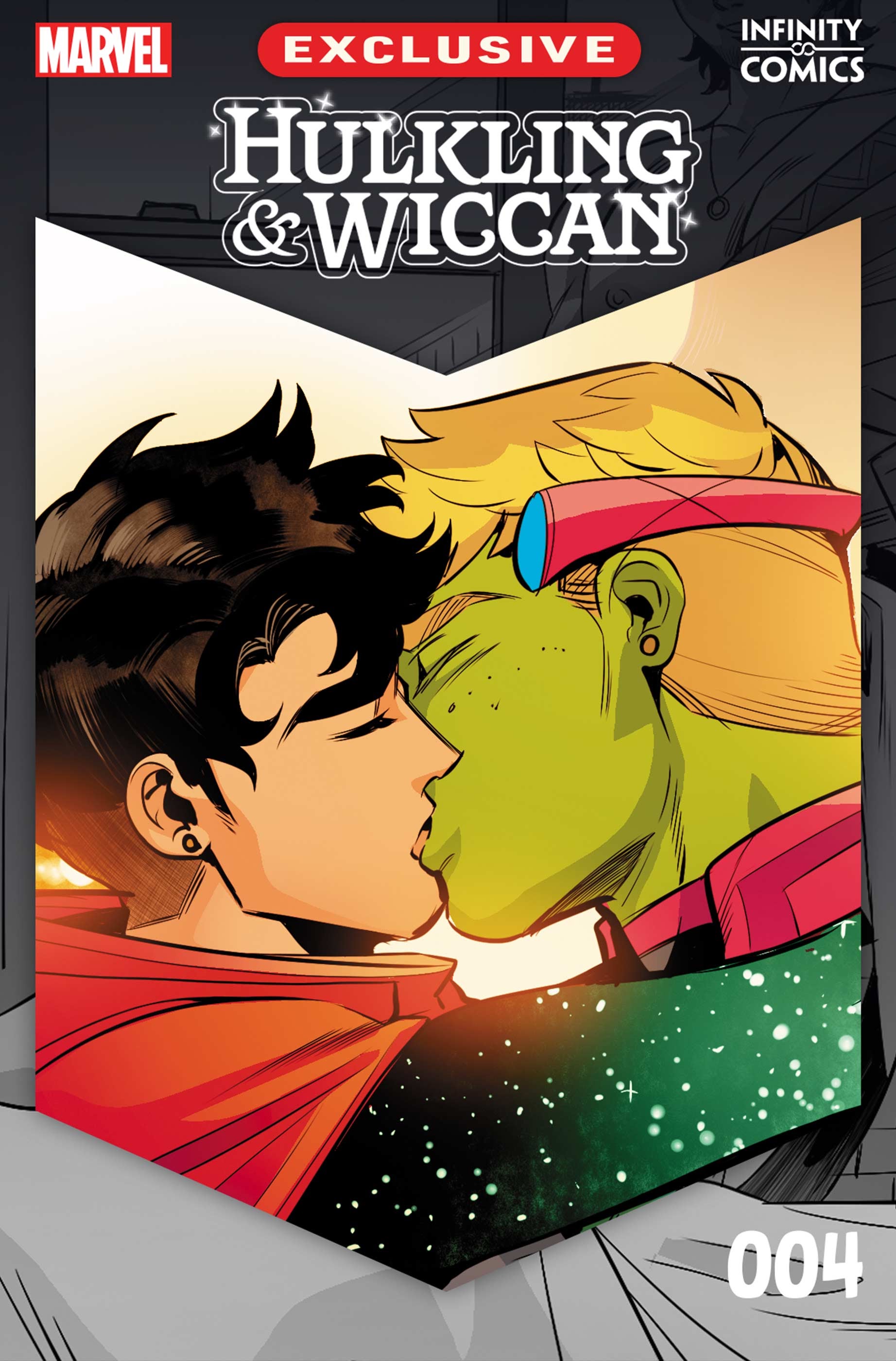 Read online Hulkling and Wiccan: Infinity Comic comic -  Issue #4 - 1
