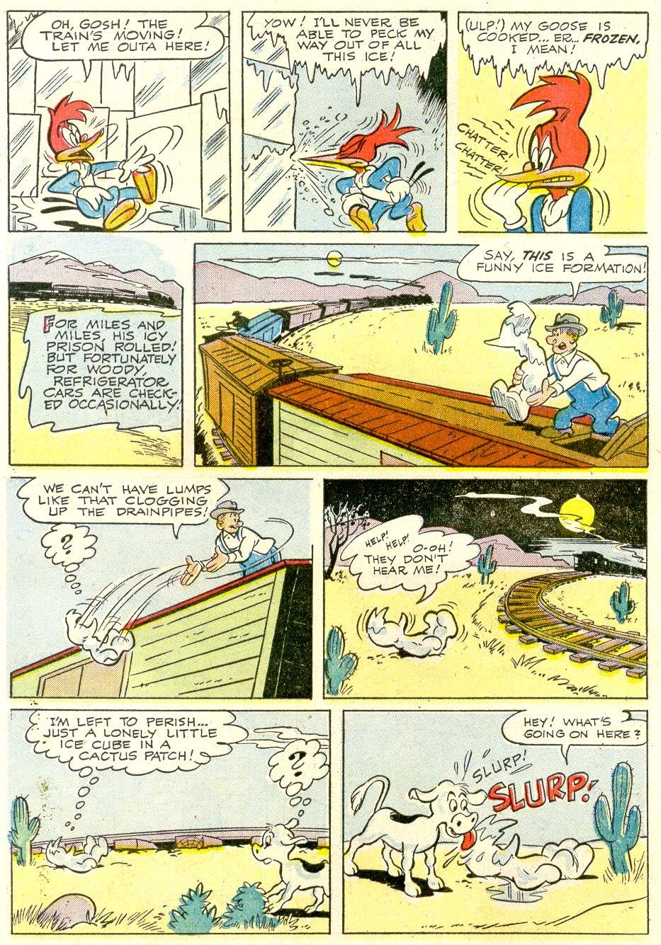 Read online Walter Lantz Woody Woodpecker (1952) comic -  Issue #19 - 4